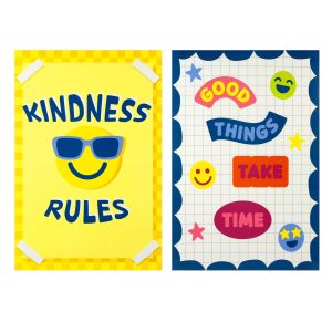 Class Rules! 12" x 18" Kindness Rules Poster Set by B2C™