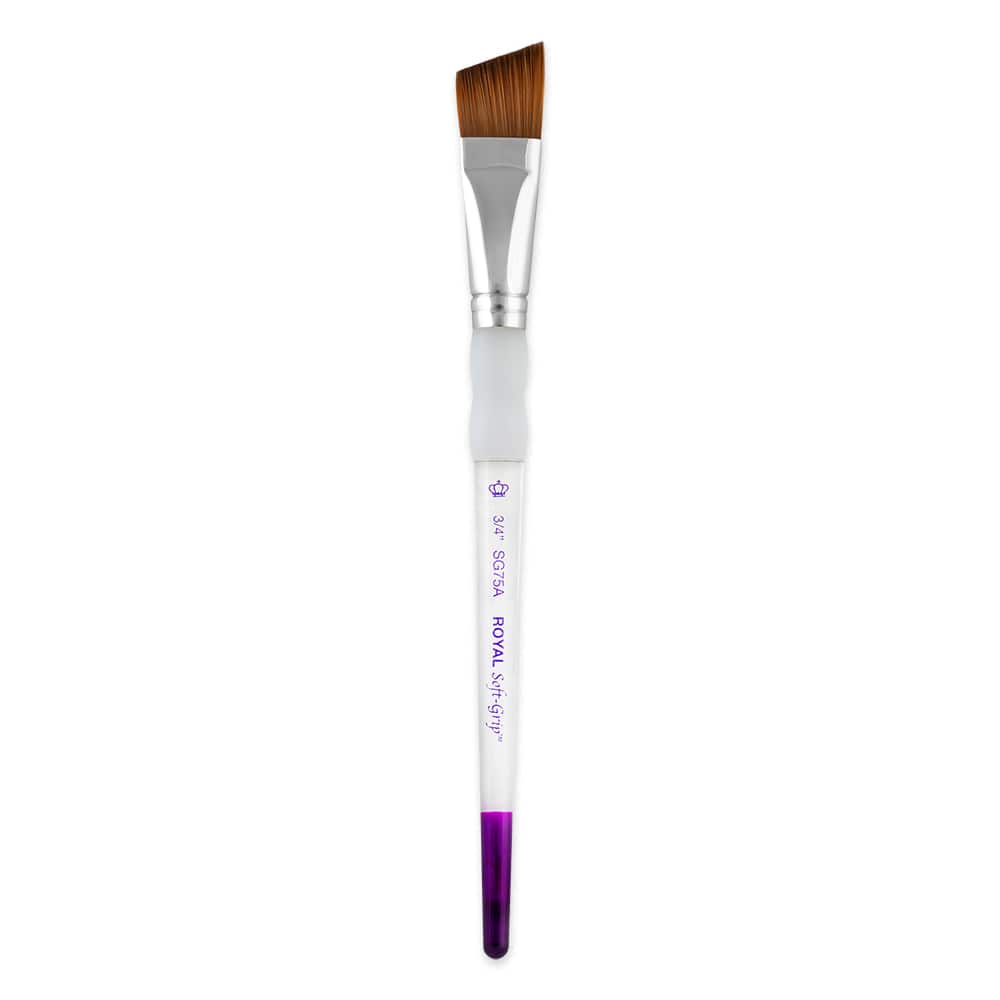 Royal & Langnickel® Soft-Grip™ Synthetic Sable Angular Brush