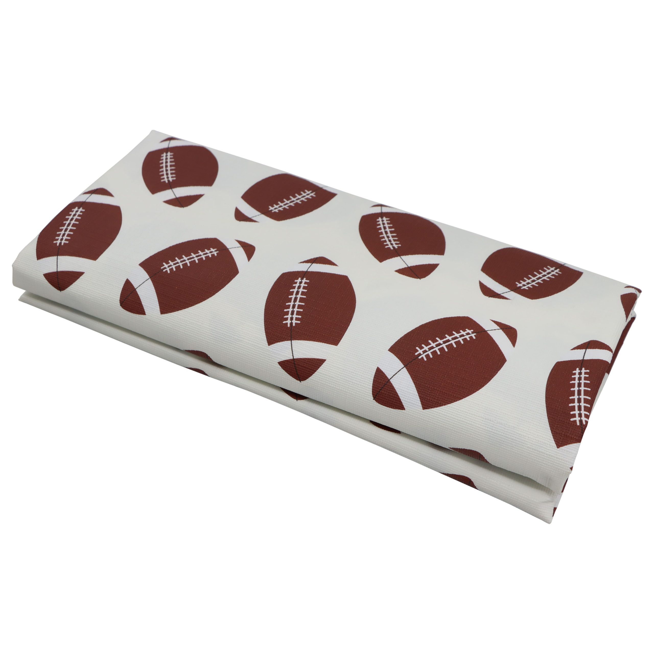 52" x 72" Football Vinyl Table Cover by Celebrate It™ - Image 3