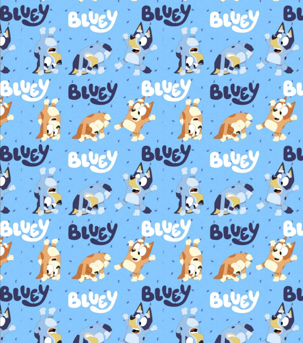 BBC® Turning Bluey Fleece Fabric