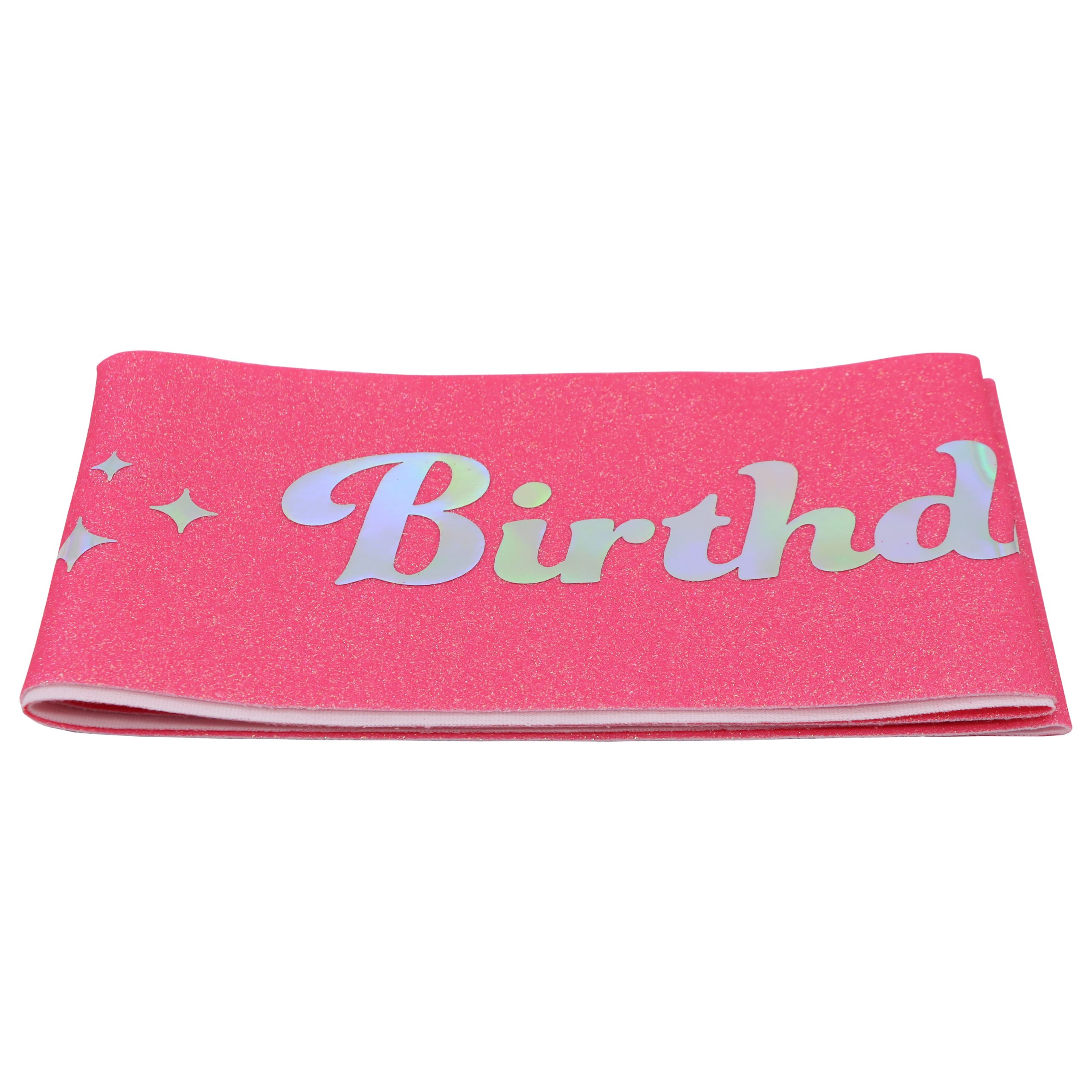 Glittery Birthday Girl Sash by Celebrate It™ - Image 3