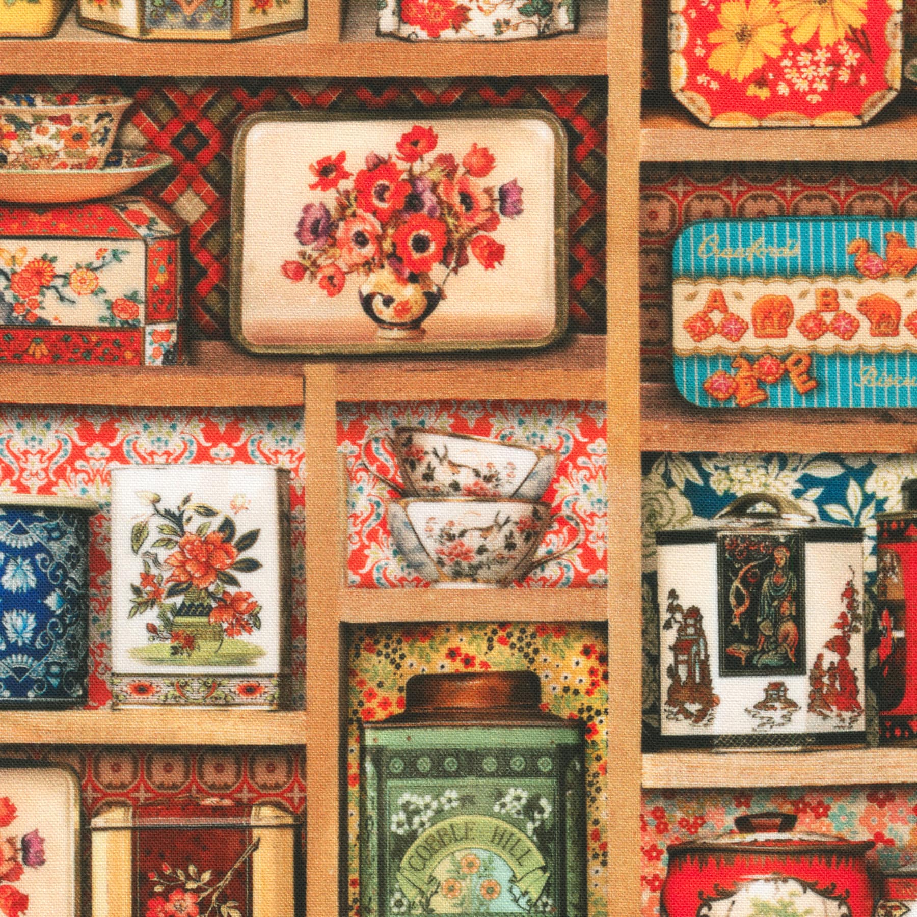 Robert Kaufman Antique Shelf Cotton Fabric