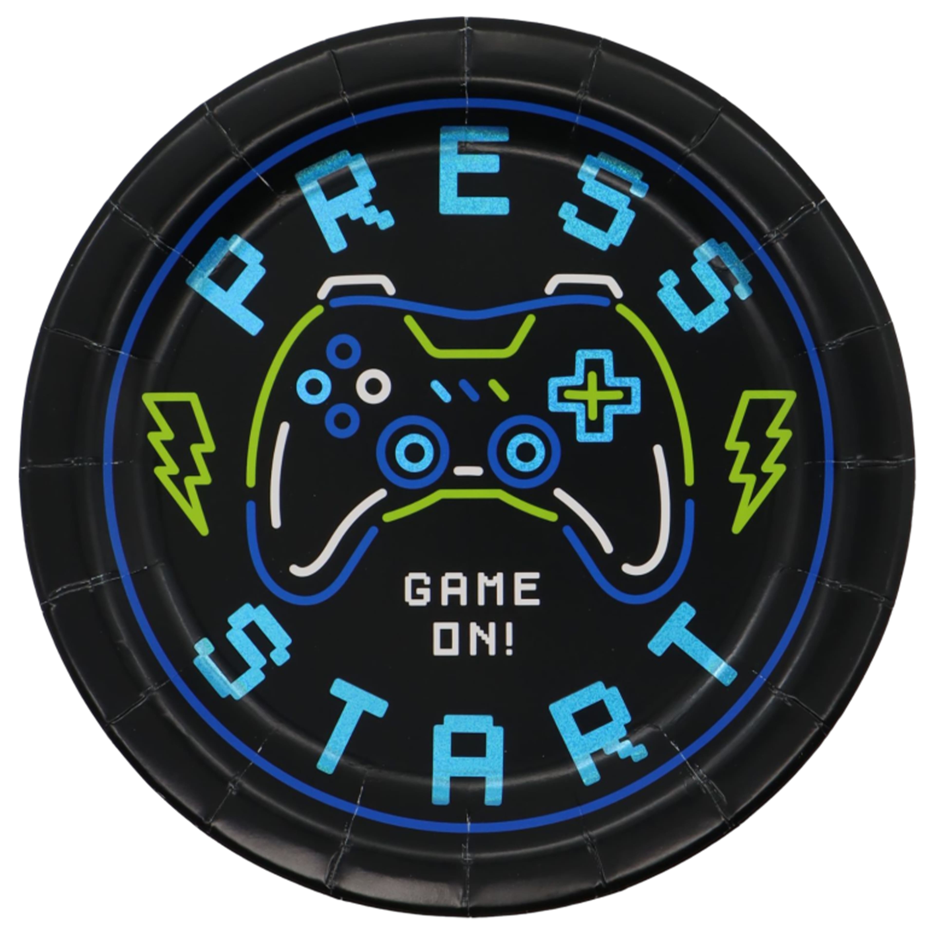 7" Gamer Snack Plates, 8ct. by Celebrate It™