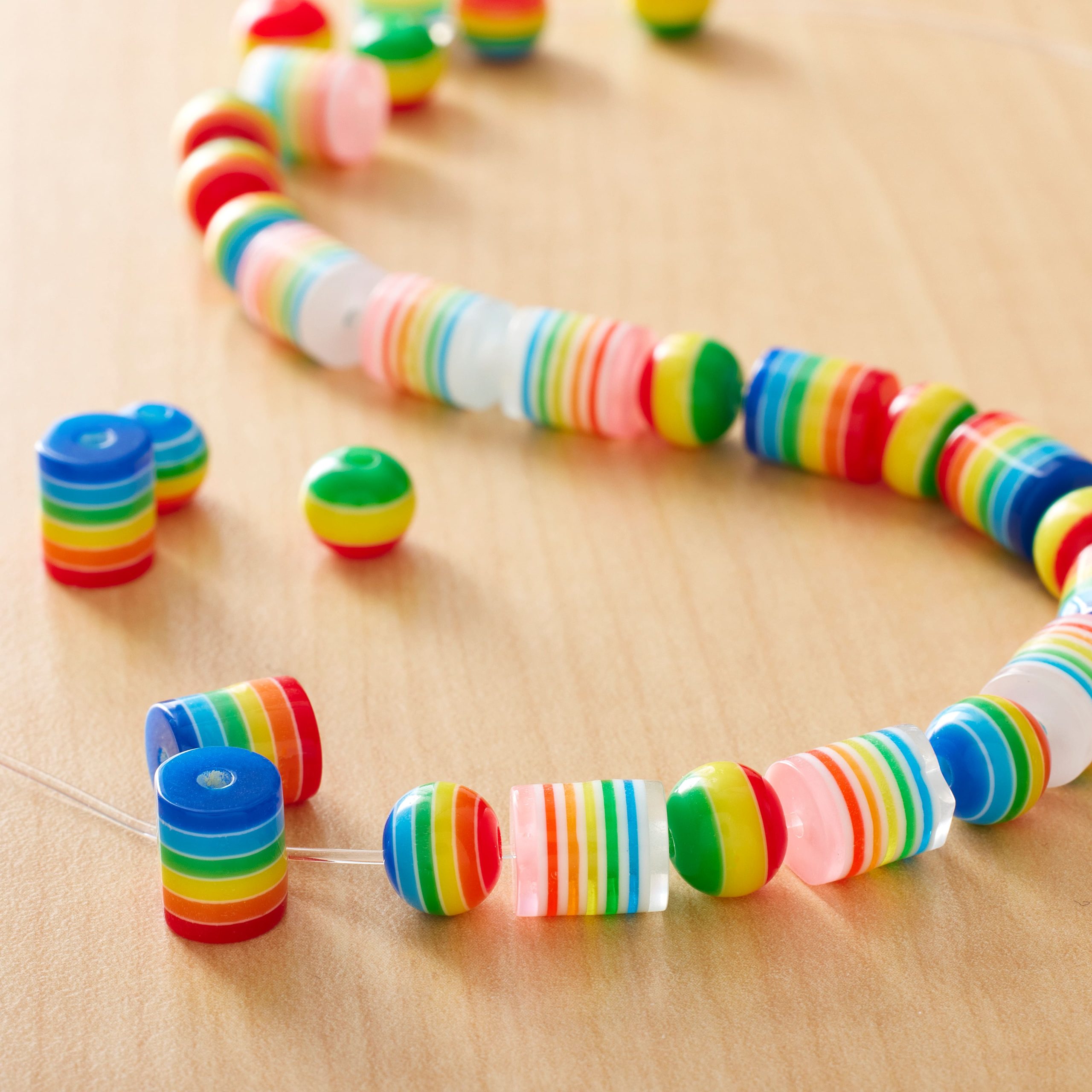 Mixed Rainbow Craft Beads by Creatology™, 280ct. - Image 2