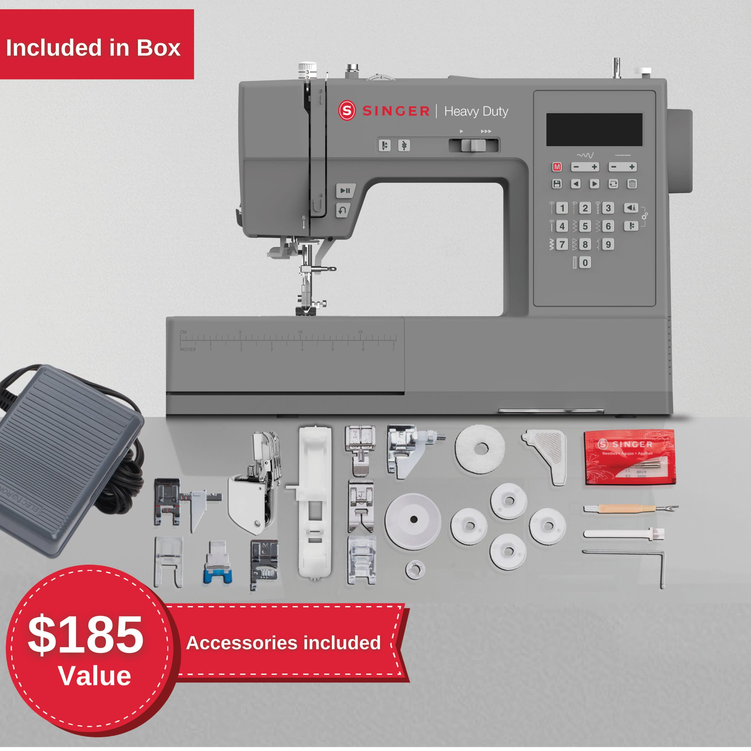 SINGER® HD6700C Heavy Duty Sewing Machine - Image 3