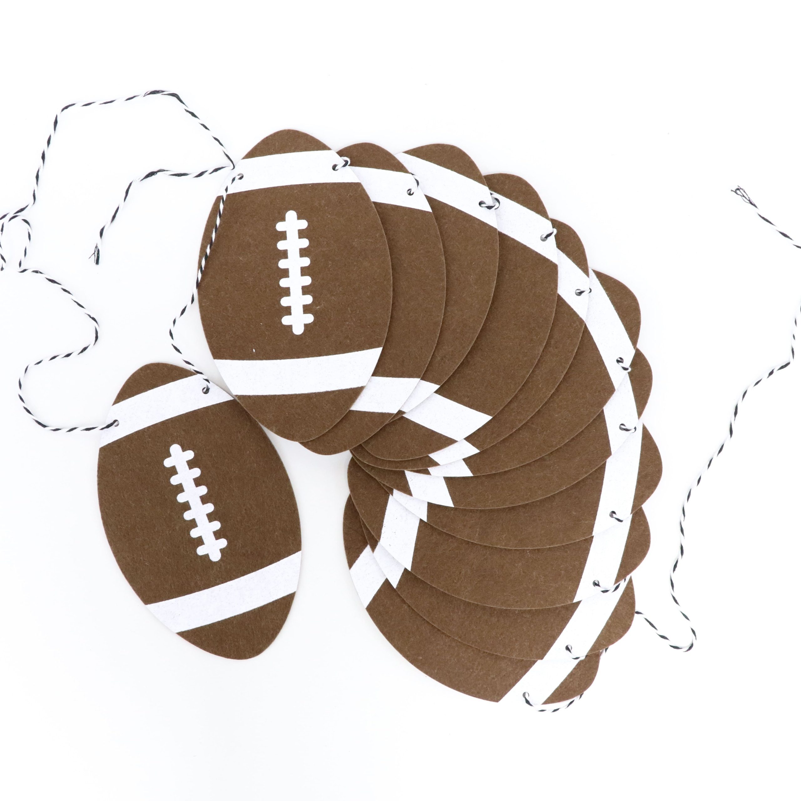 8ft. Football Felt Banner by Celebrate It™ - Image 2