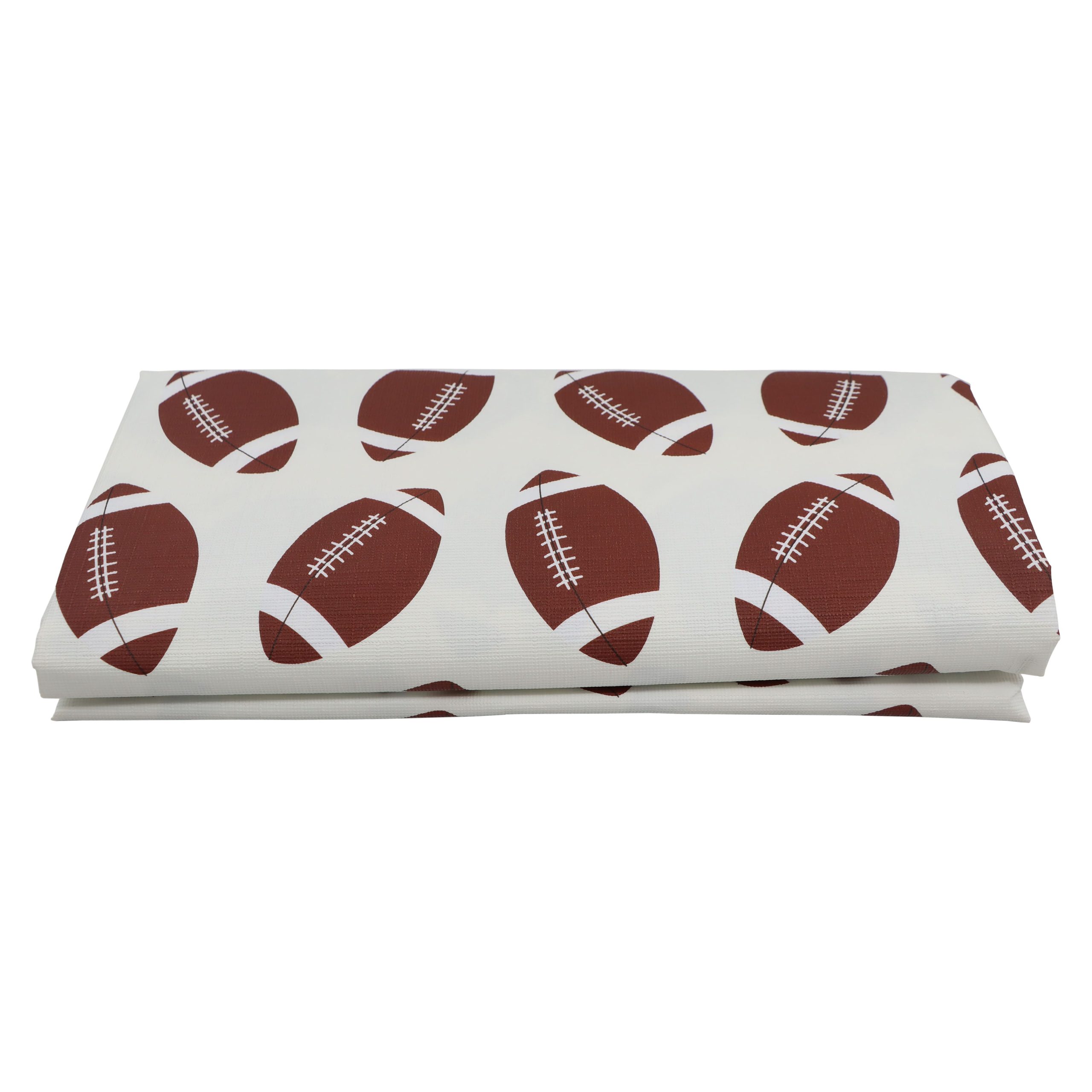 52" x 72" Football Vinyl Table Cover by Celebrate It™ - Image 4