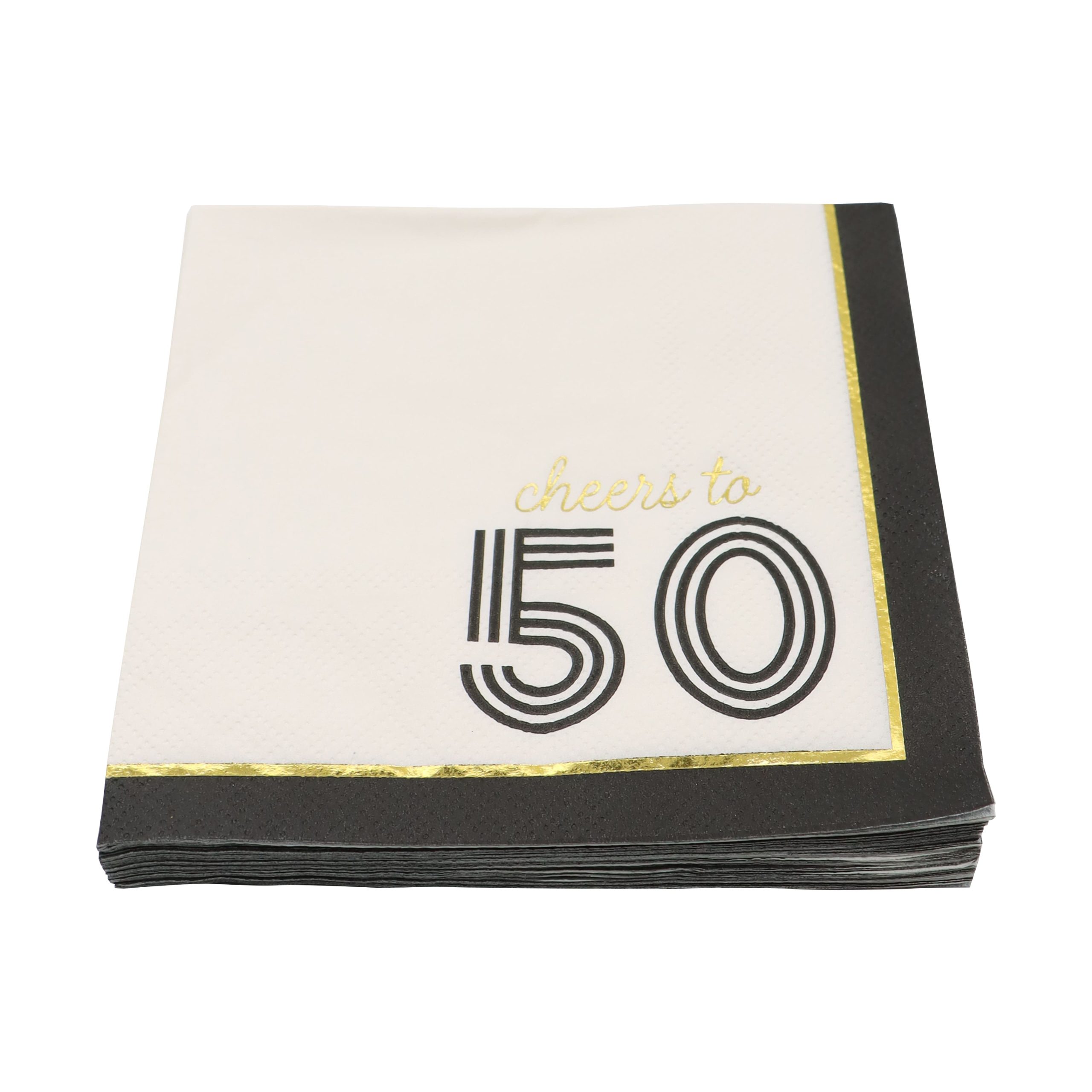 Cheers to 50 Beverage Napkins, 20ct. by Celebrate It™ - Image 2