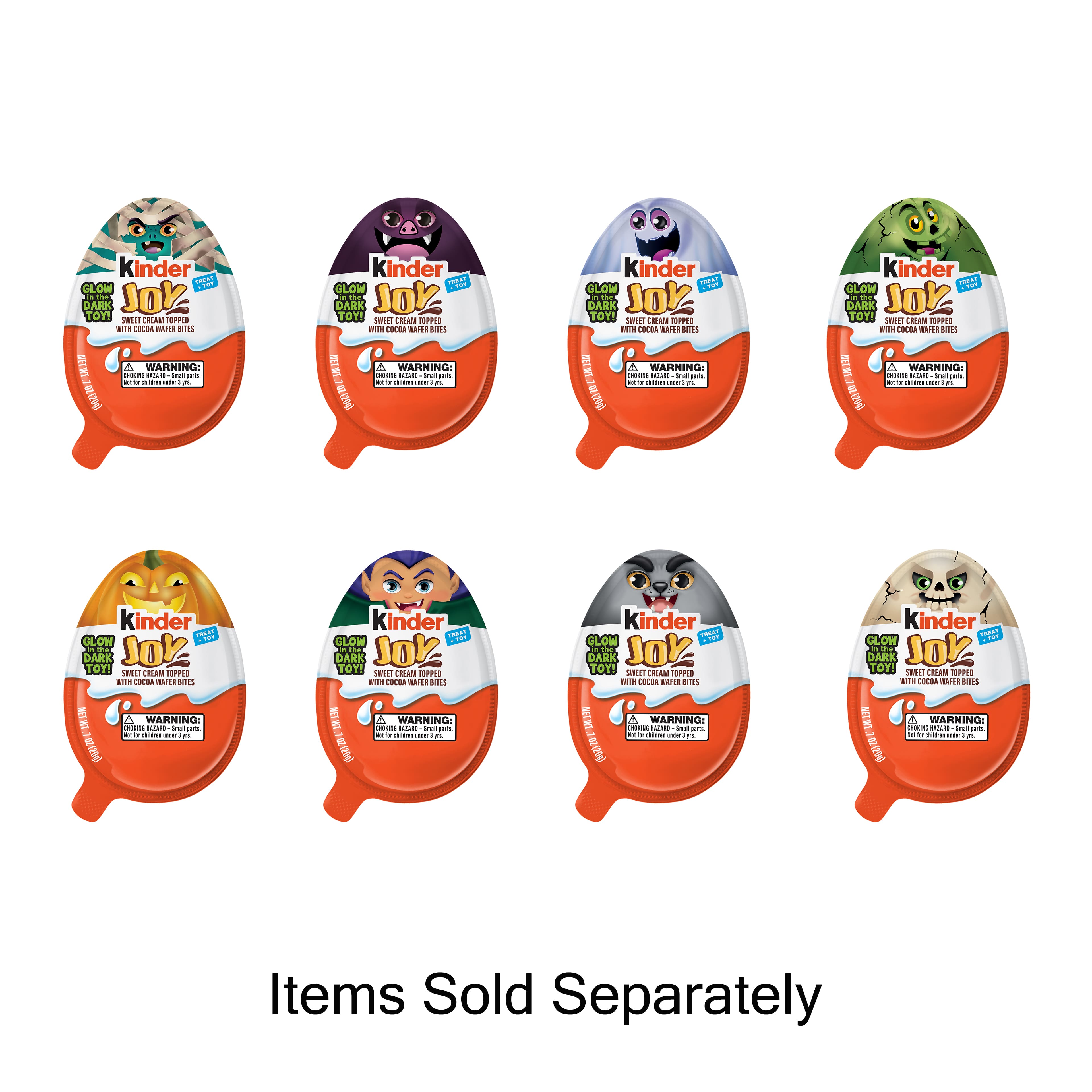 Assorted Kinder Joy Halloween Treat & Toy