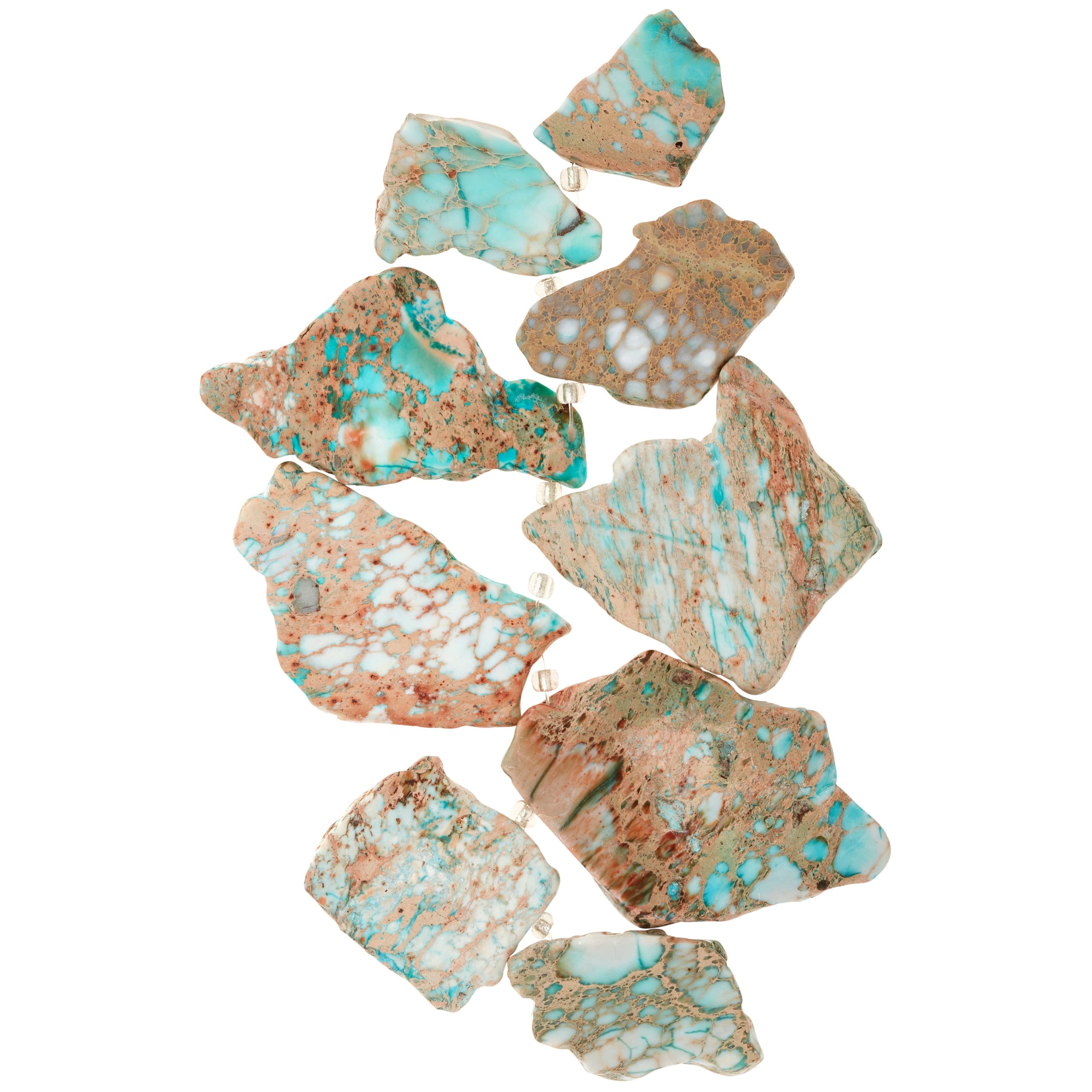 Green Imperial Jasper Nugget Beads by Bead Landing™ - Image 3