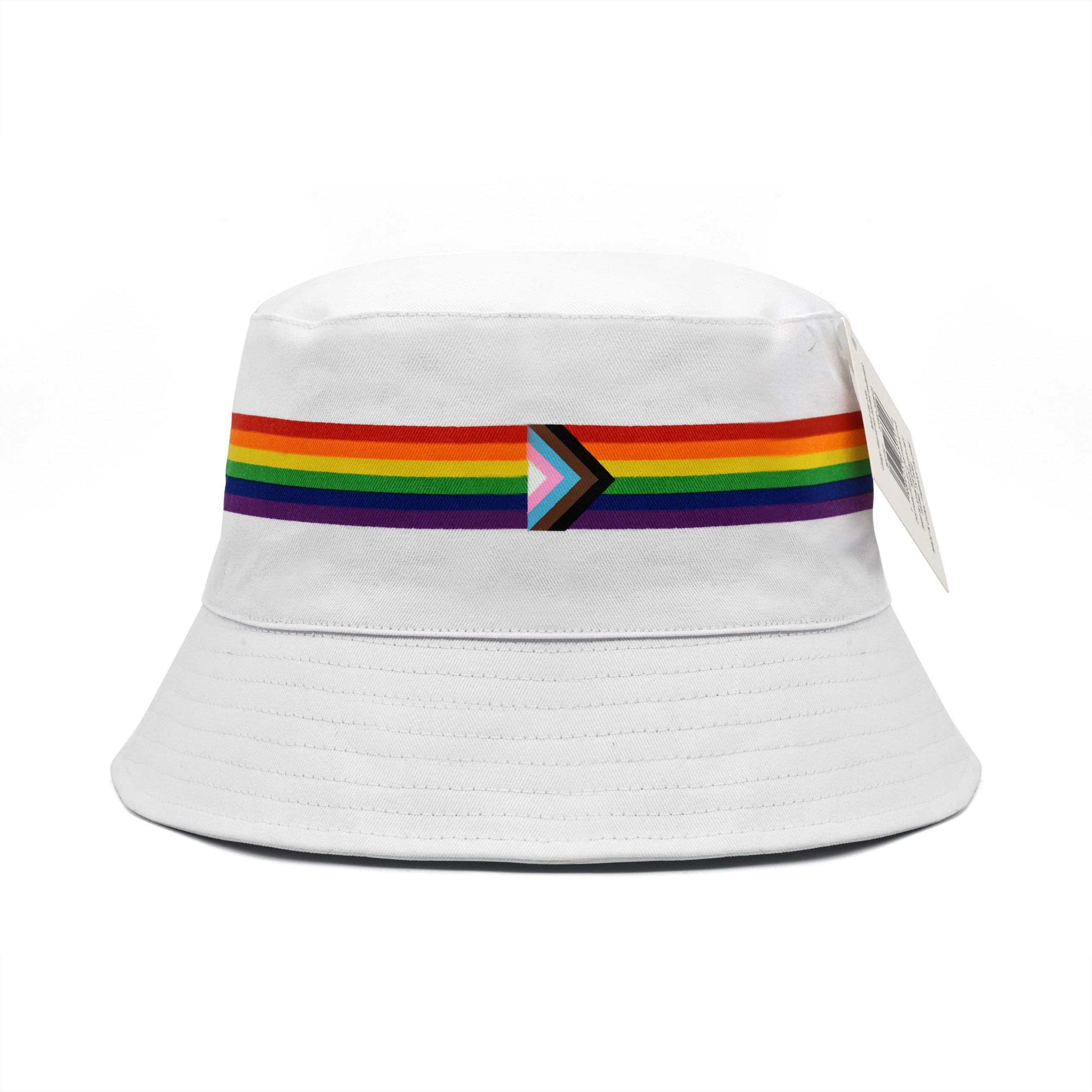Pride Progress Flag Adult Bucket Hat by Celebrate It™ - Image 4