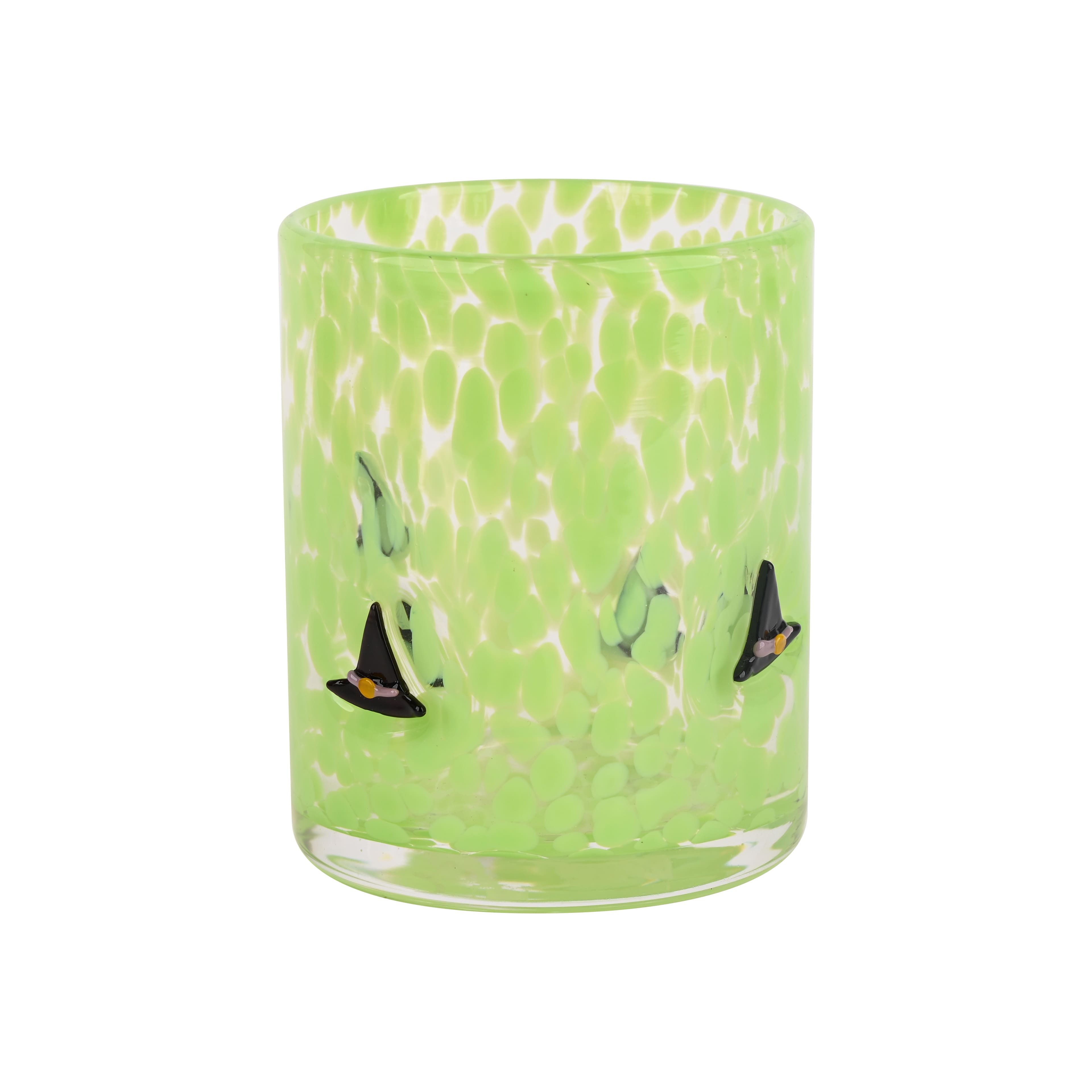 12oz. Confetti Witch Hat Icon Double Old Fashioned Glass by Celebrate It™