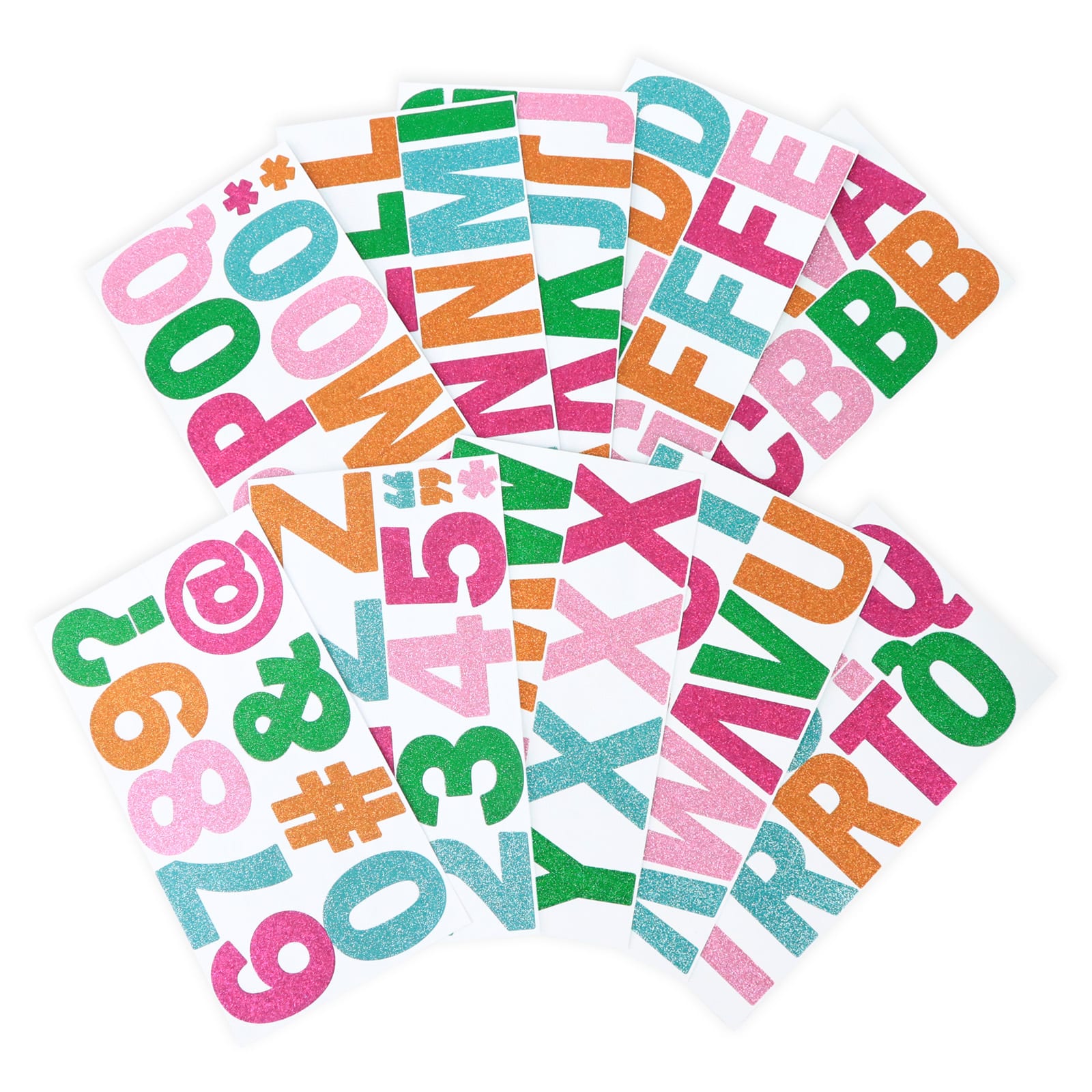 Multicolor Glitter Alphabet Stickers by Recollections™ - Image 4