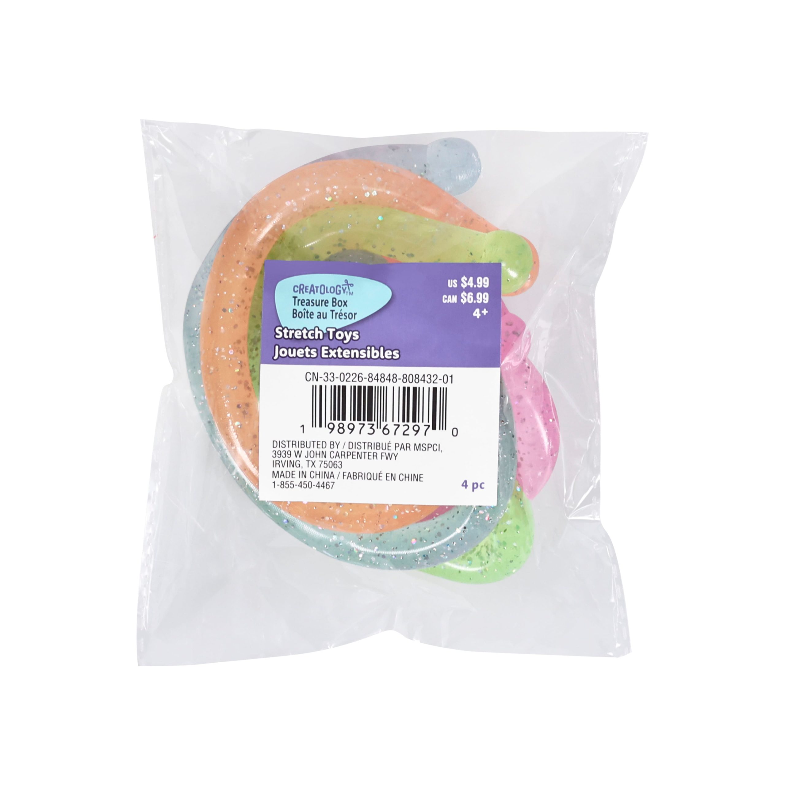 Treasure Box 10" Stretch Toys, 4ct. by Creatology™