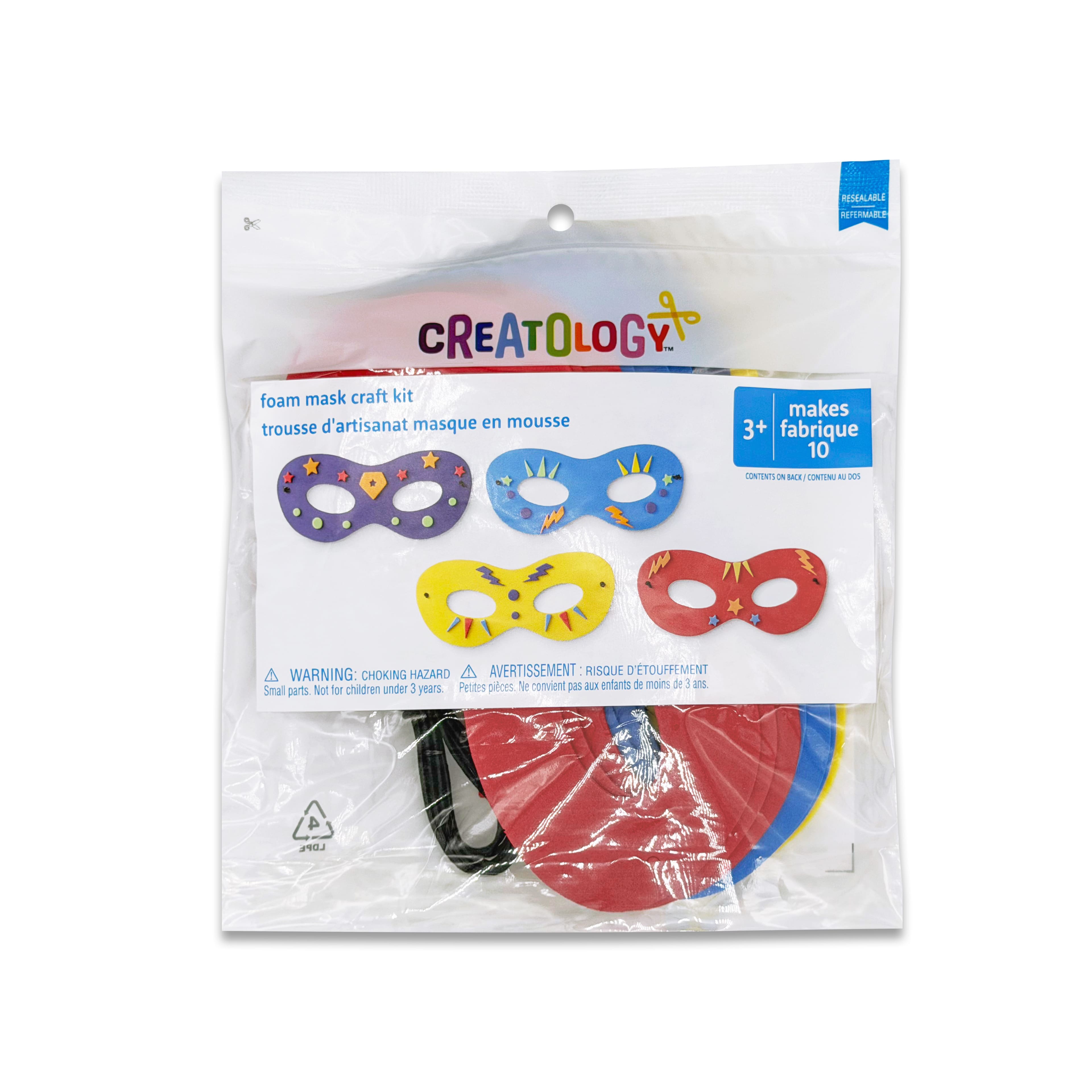 Super Hero Foam Mask Craft Kit by Creatology™