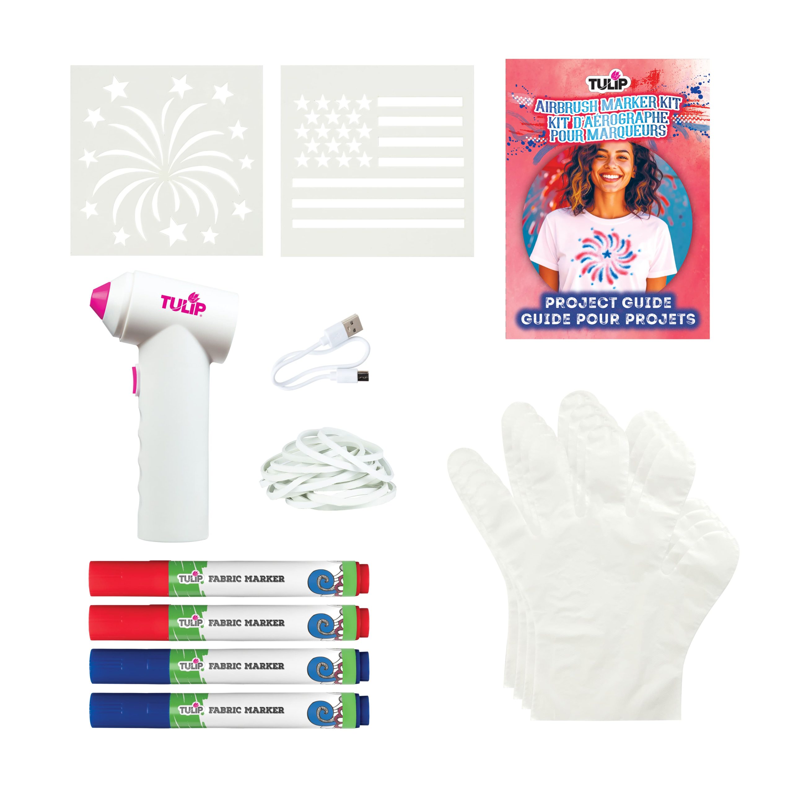 Tulip® Patriotic Airbrush Marker Kit - Image 3