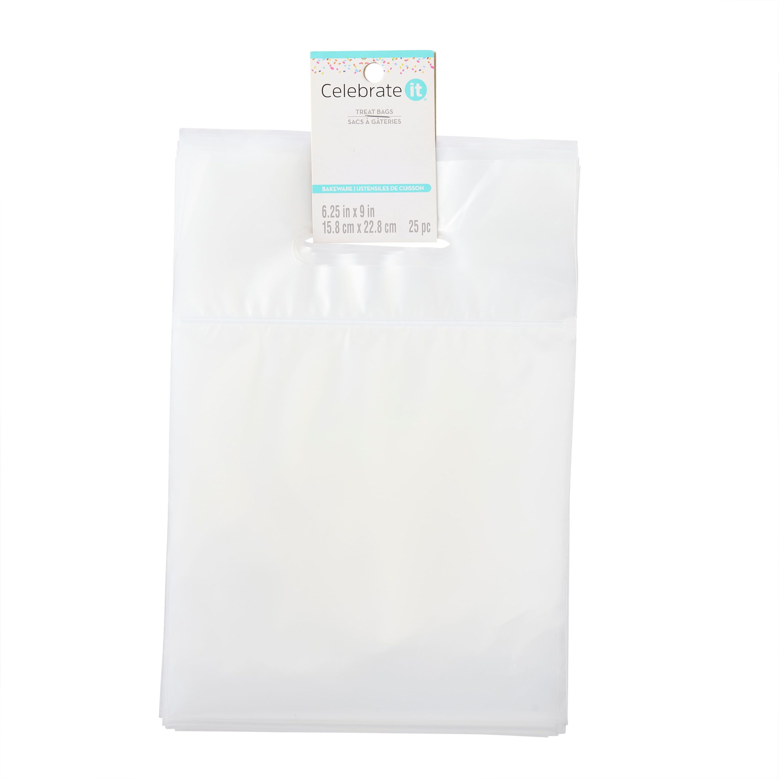 Clear Zip Treat Bags with Handle by Celebrate It™, 25ct. - Image 4