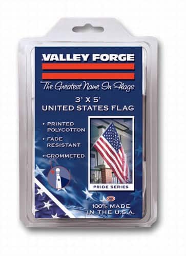 Valley Forge® Printed Polycotton United States Flag - Image 2