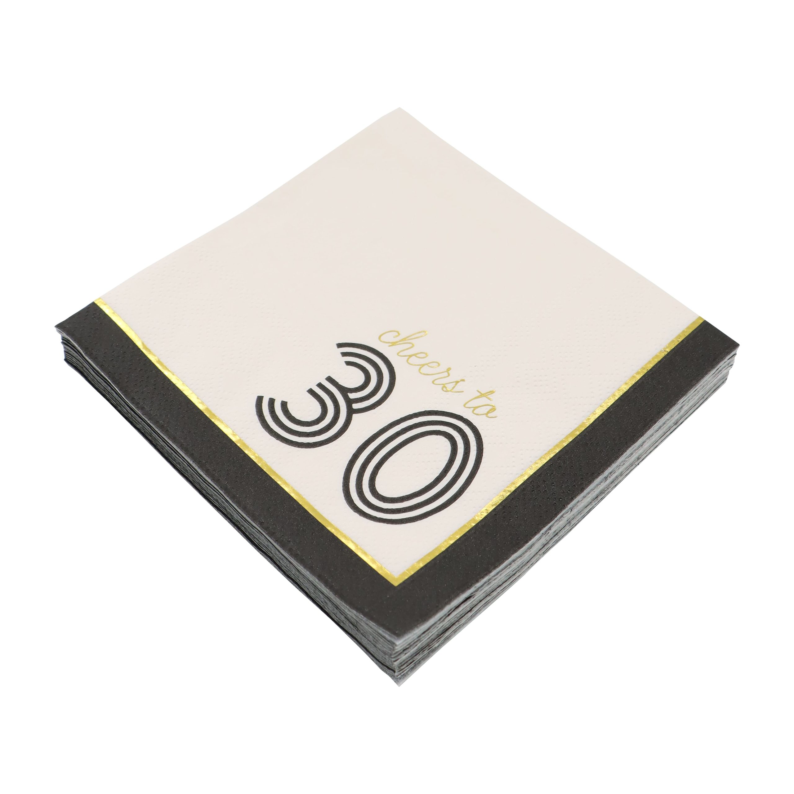Cheers to 30 Paper Beverage Napkins, 20ct. by Celebrate It™ - Image 3