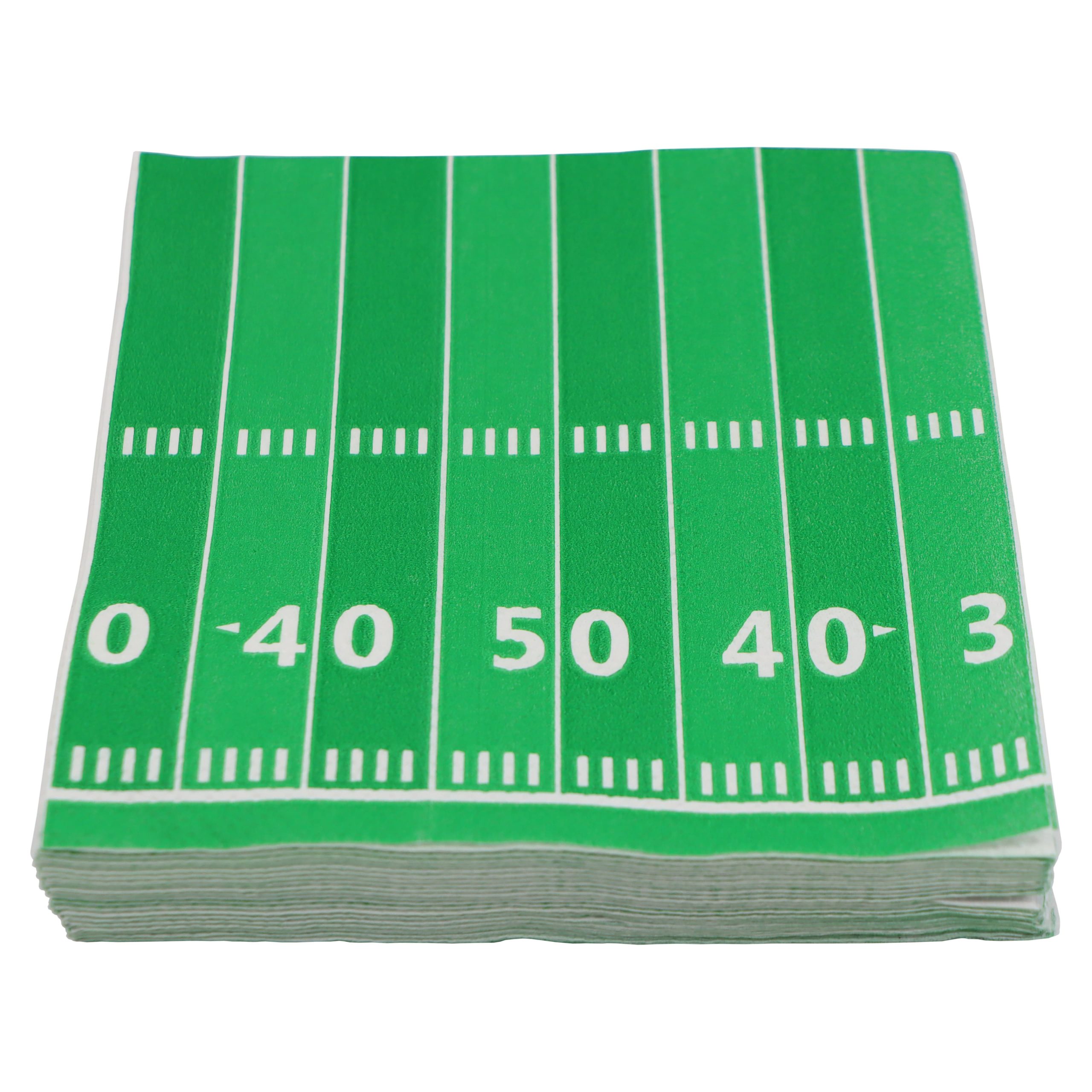 Football Field Beverage Napkins, 20ct. by Celebrate It™ - Image 2