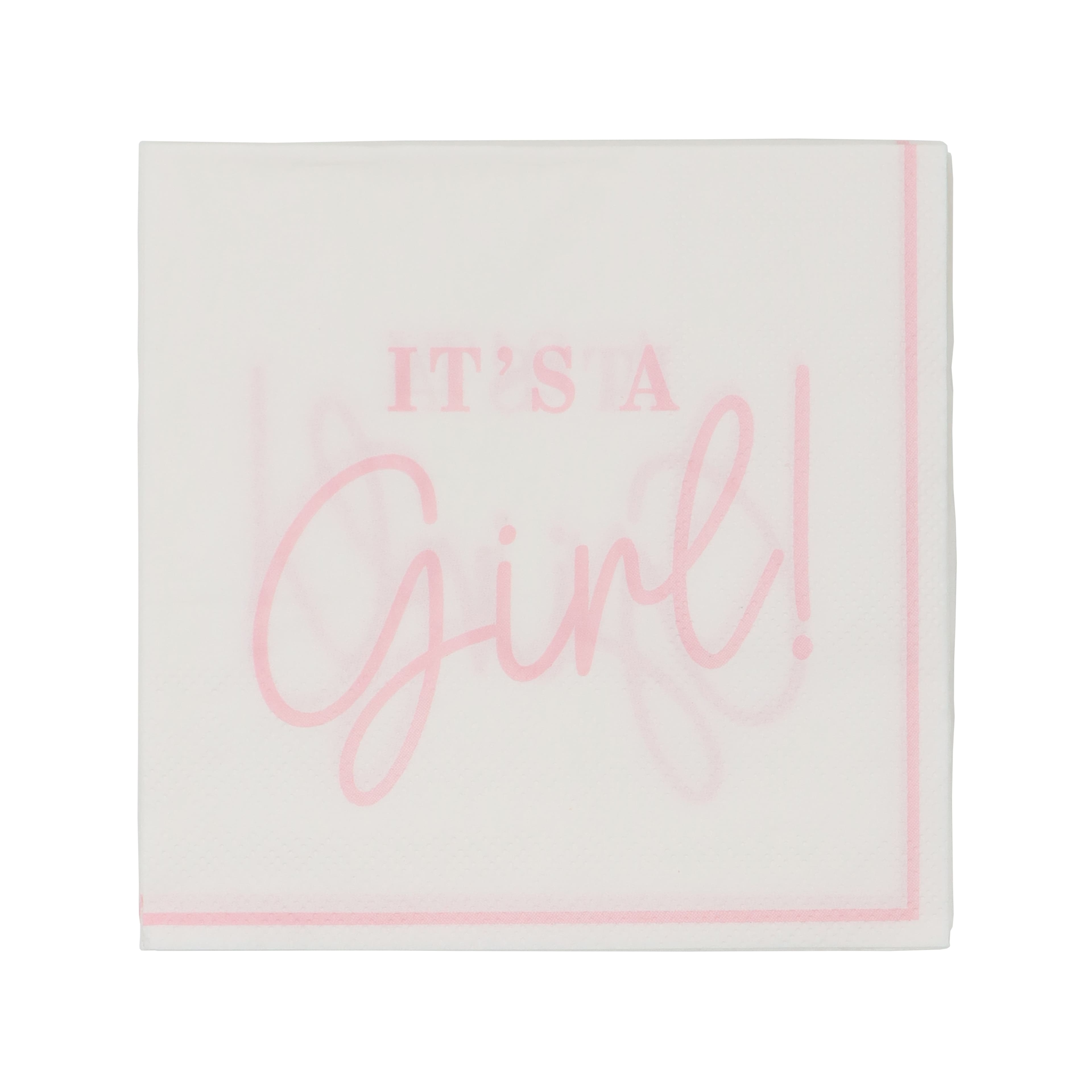 It's a Girl Beverage Napkins, 20ct. by Celebrate It™