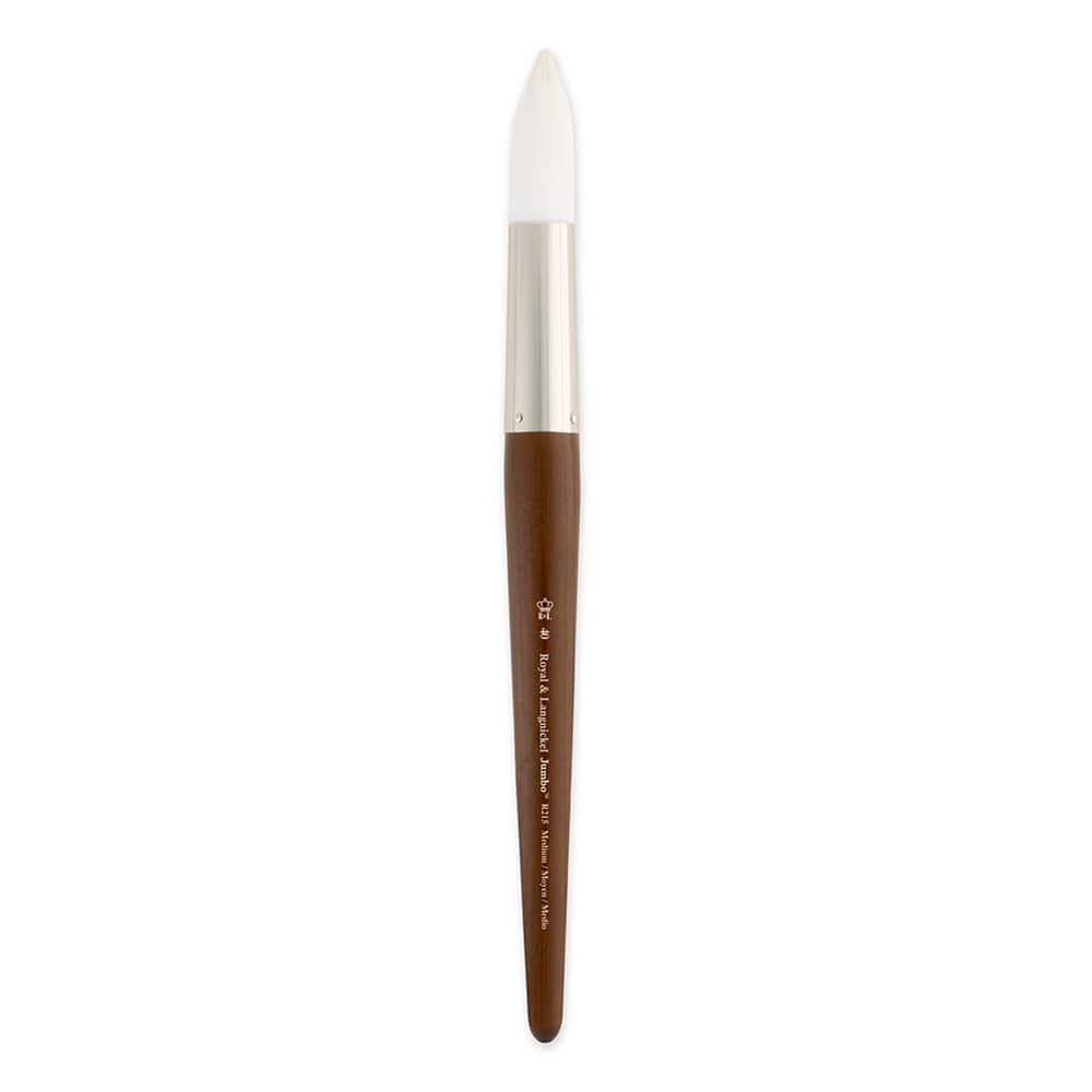 Royal & Langnickel® Jumbo™ Size 40 White Taklon Round Brush