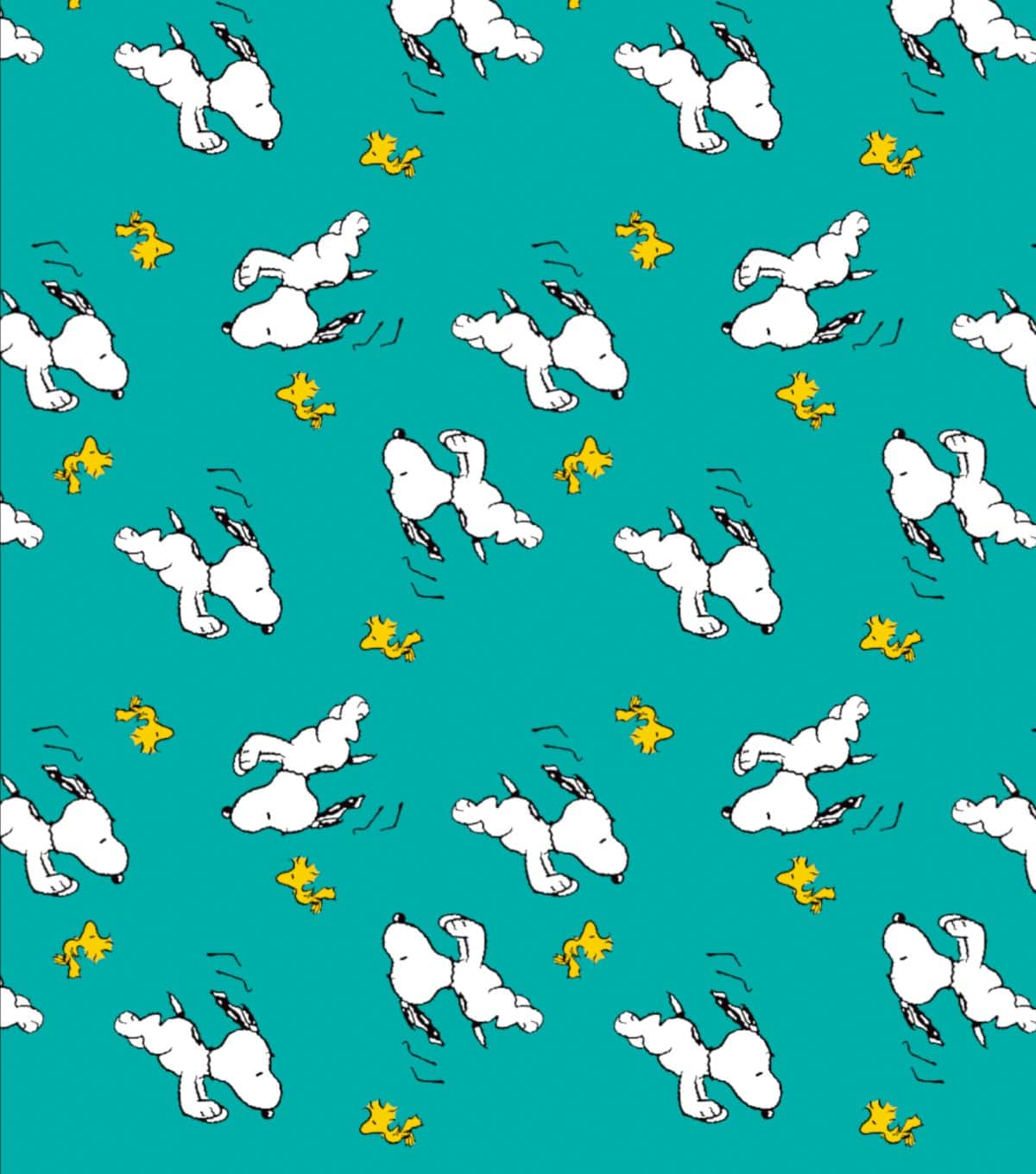 Peanuts® Snoopy & Woodstock On the Go Fleece Fabric