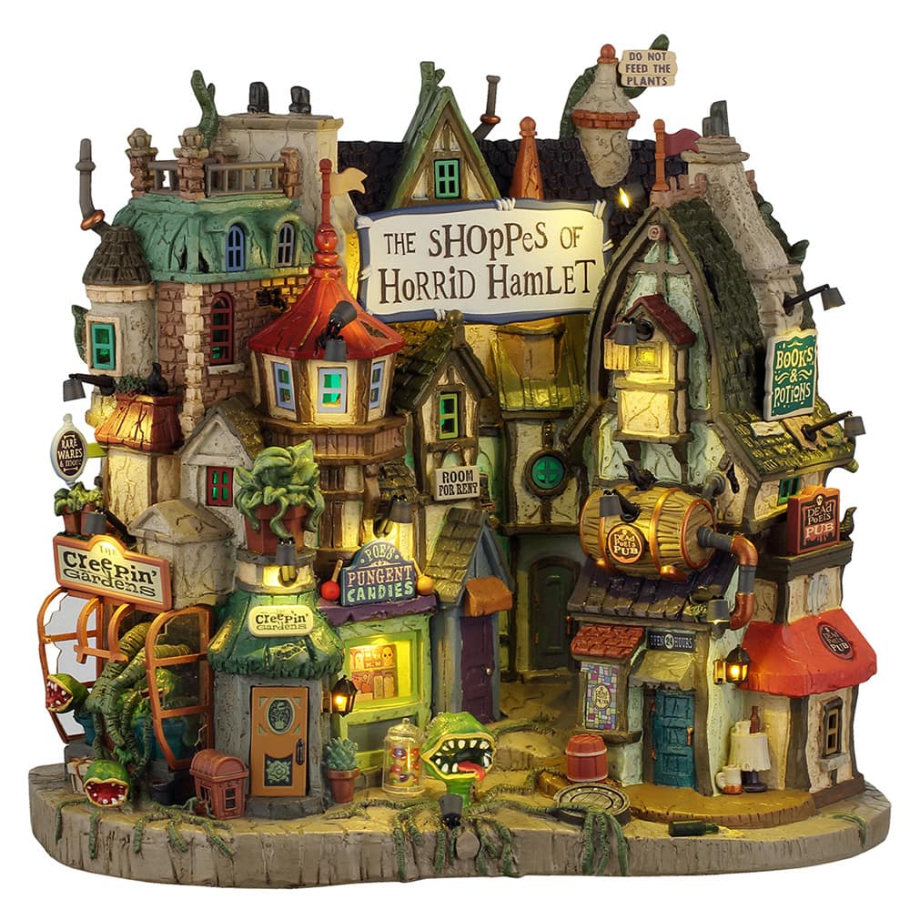 Lemax® Spooky Town® The Shoppes of Horrid Hamlet