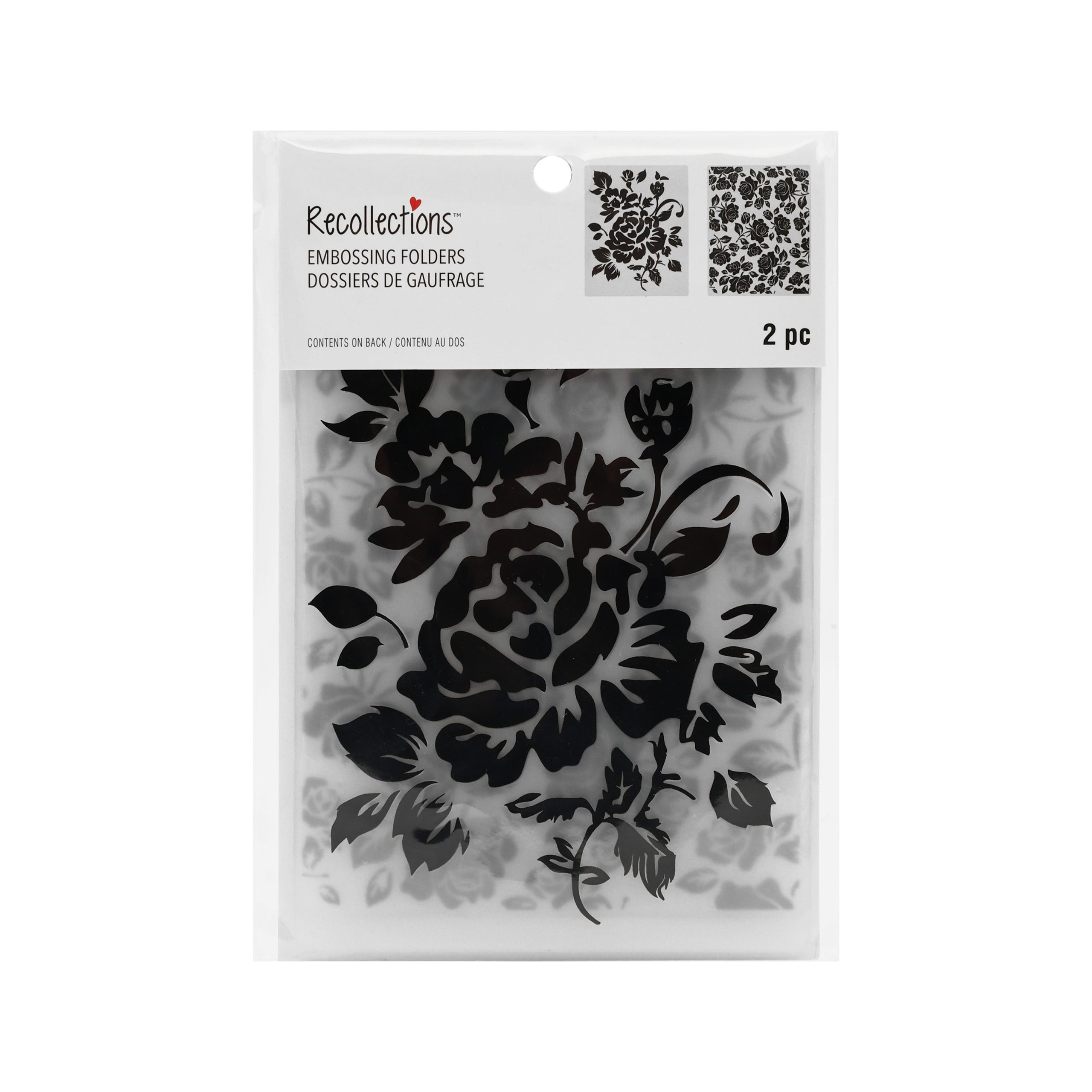 Rose Embossing Folders Set by Recollections™ - Image 4