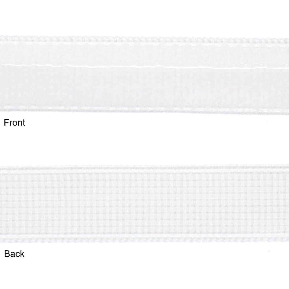 3/8" White Non-Slip Elastic by Loops & Threads®