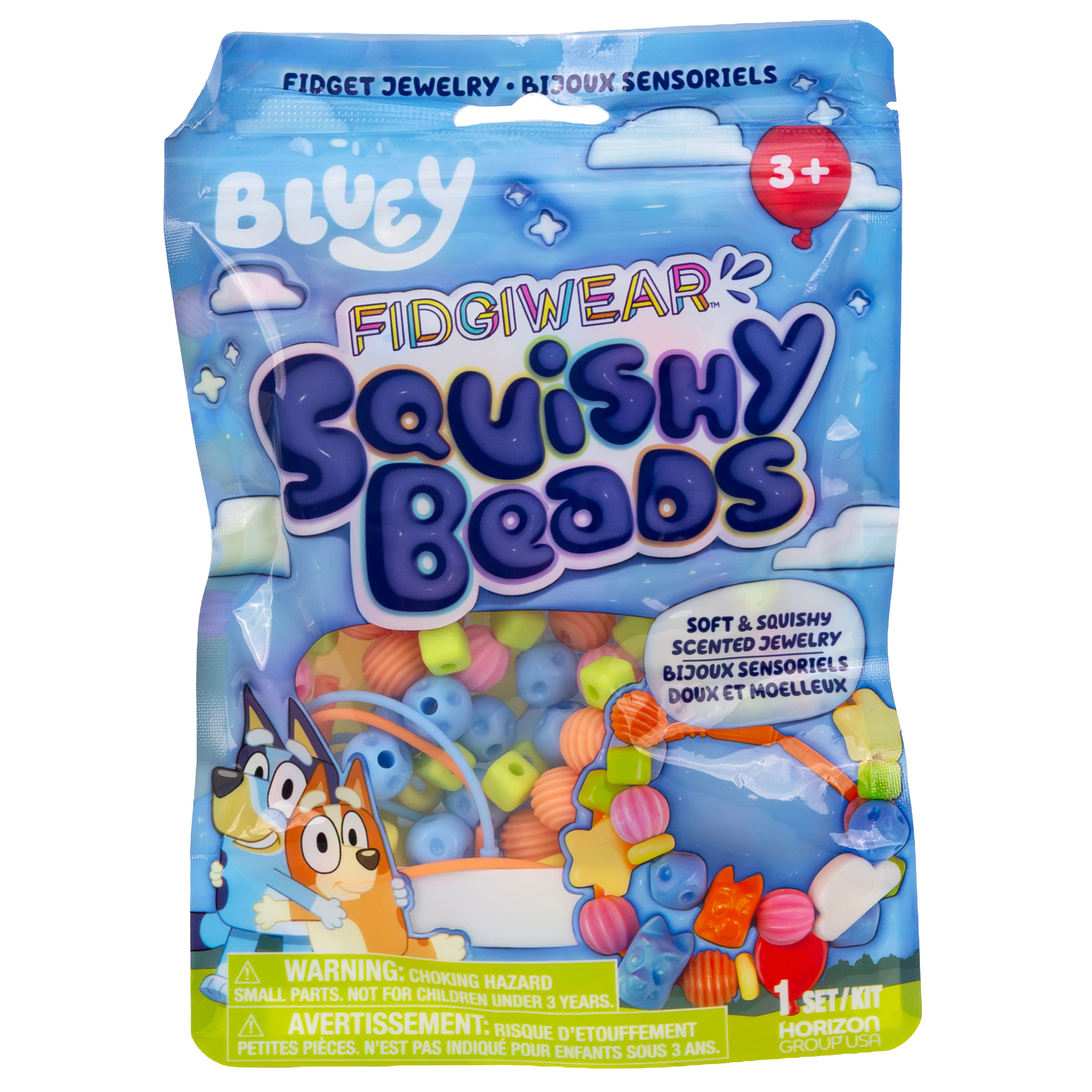 Bluey Fidgiwear Squishy Beads