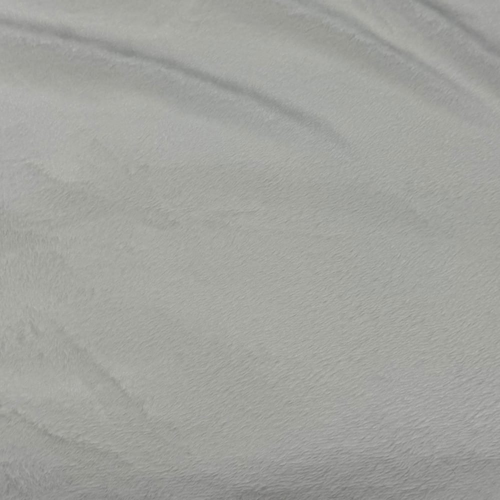 Feldman White Soft Chenille Fabric