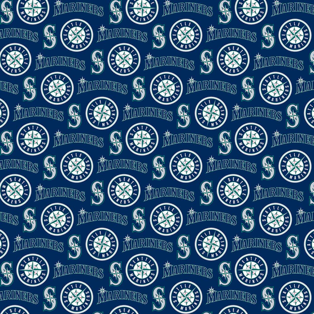 MLB Seattle Mariners Cotton Fabric