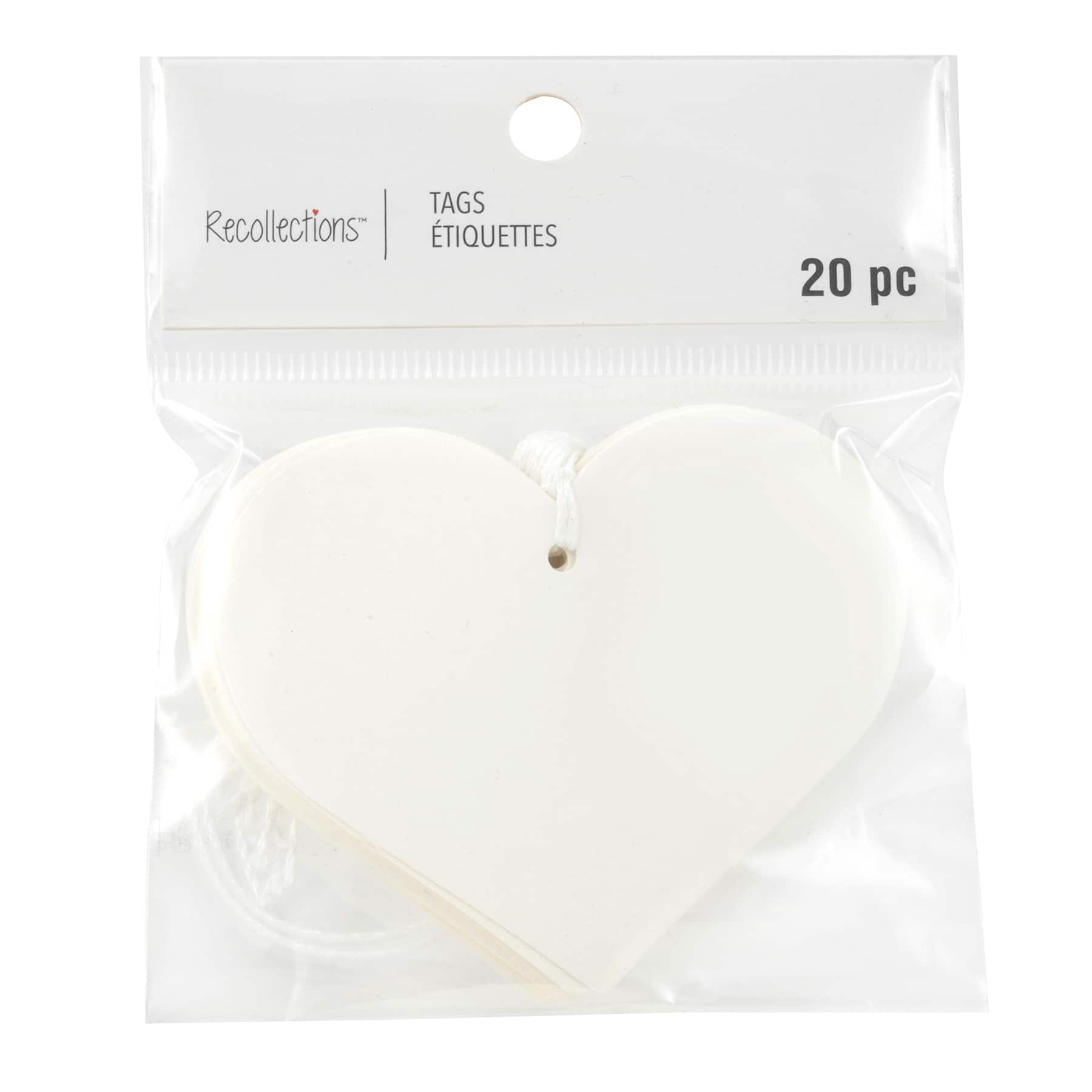 Ivory Heart Tags by Recollections™