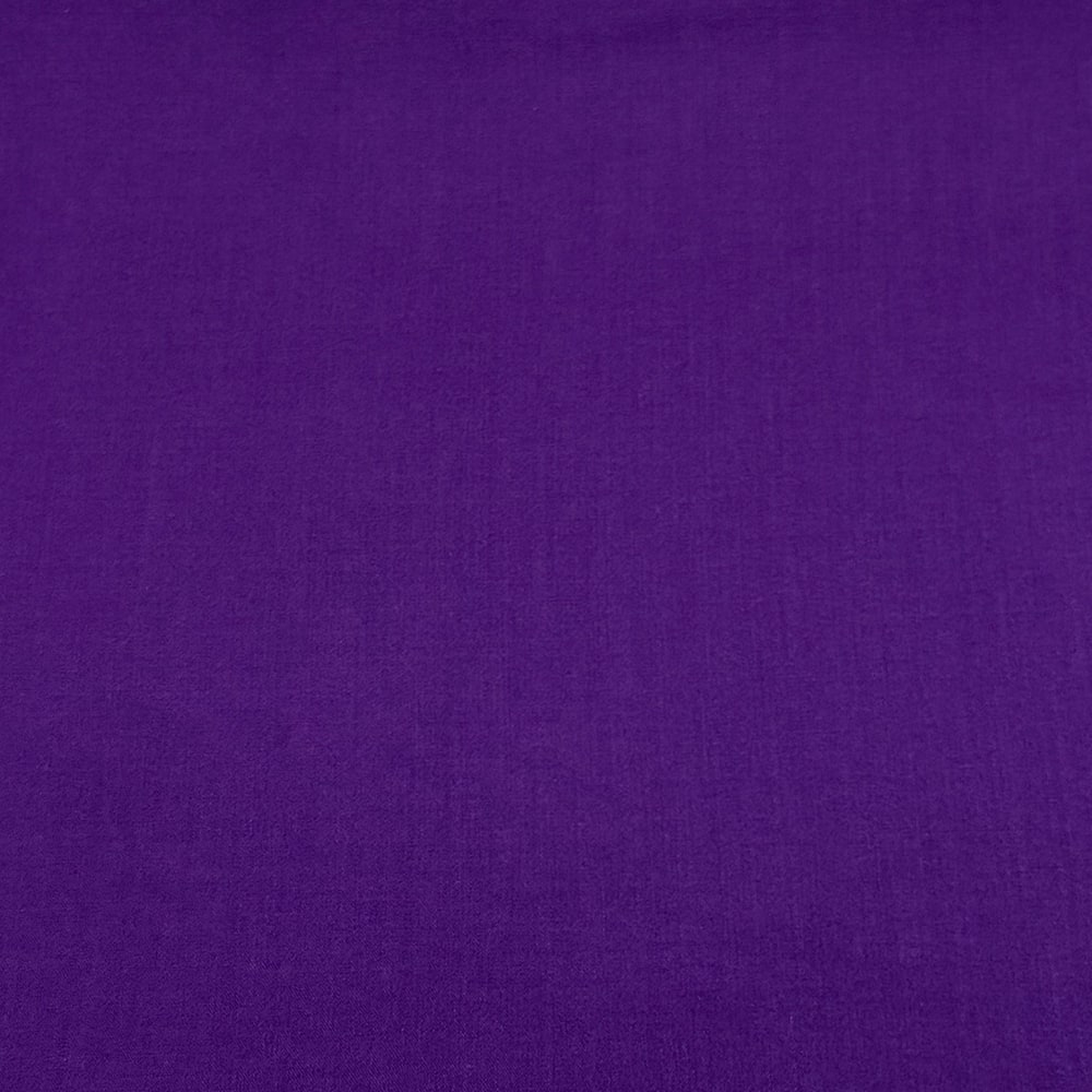 Feldman Solid Purple Broadcloth Fabric