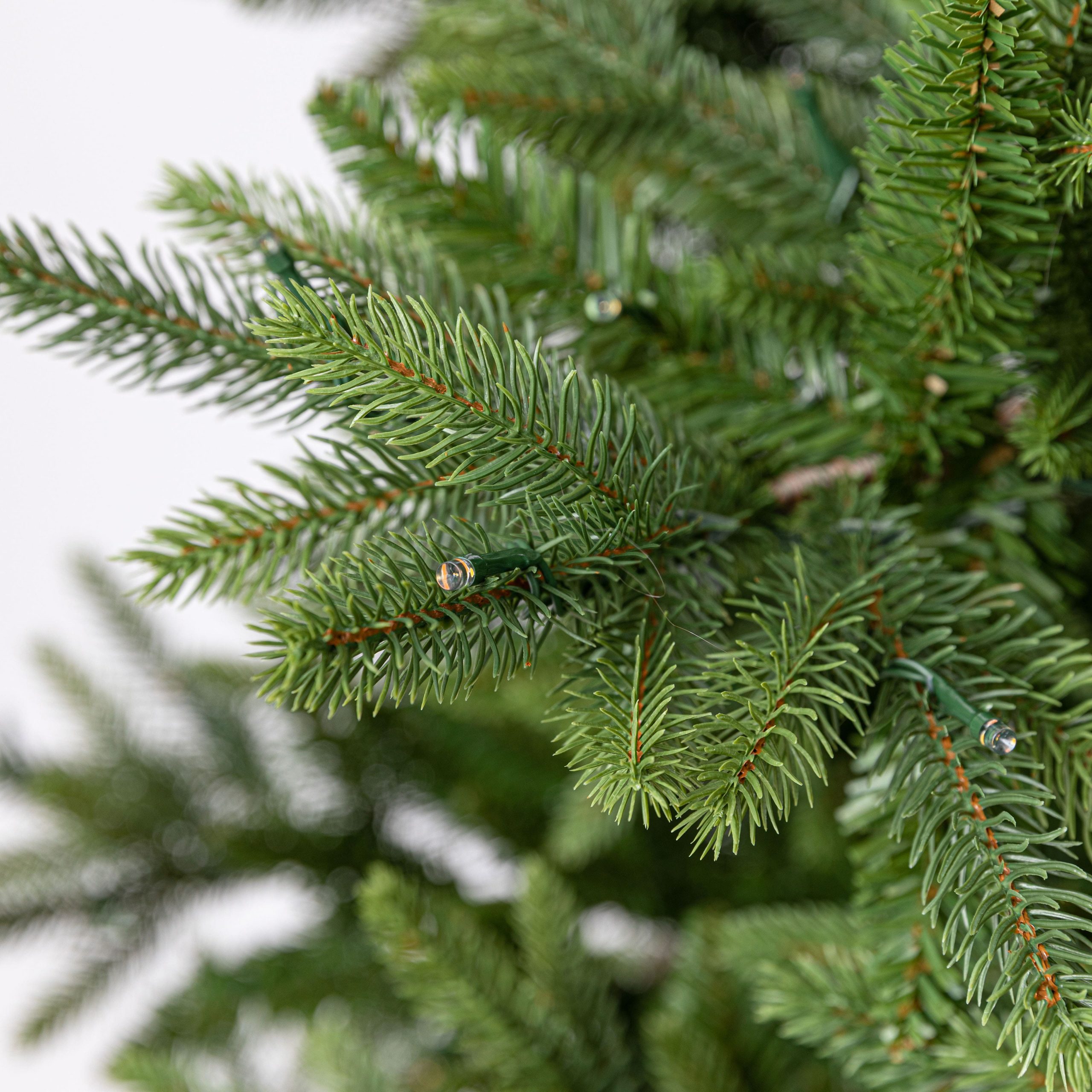 9ft. Pre-Lit Barrington Fir Artificial Christmas Tree, Quick Set® LumaDazzle® Color Changing Twinkle LED Lights by Ashland® - Image 4