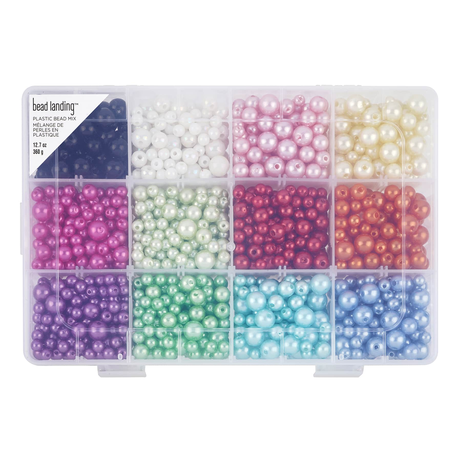 Mixed Round Pearl Beads by Bead Landing™
