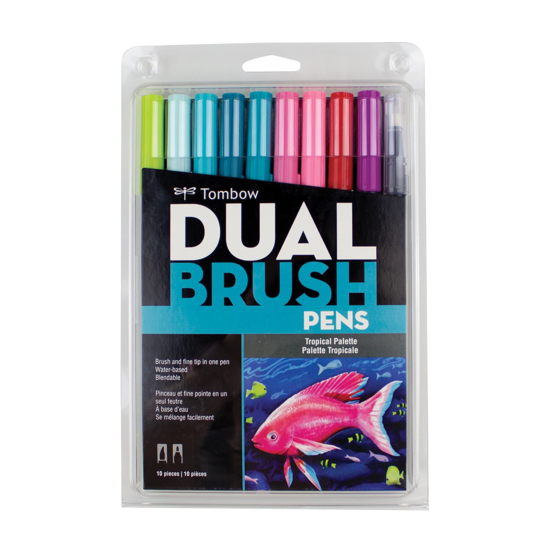 Tombow Tropical Palette Dual Brush Pens