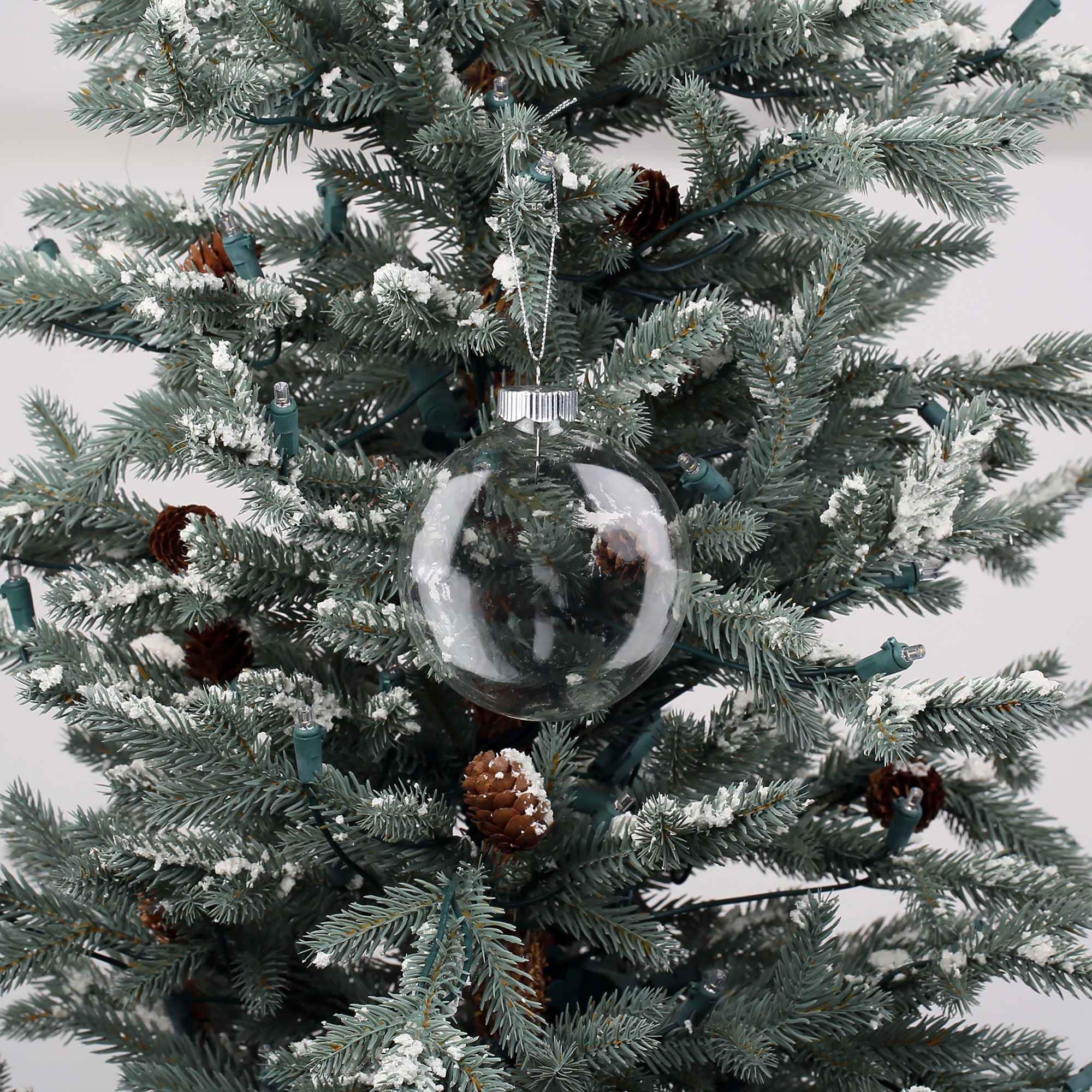 3 Pack 4" DIY Glass Disc Ornaments by Make Market® - Image 4