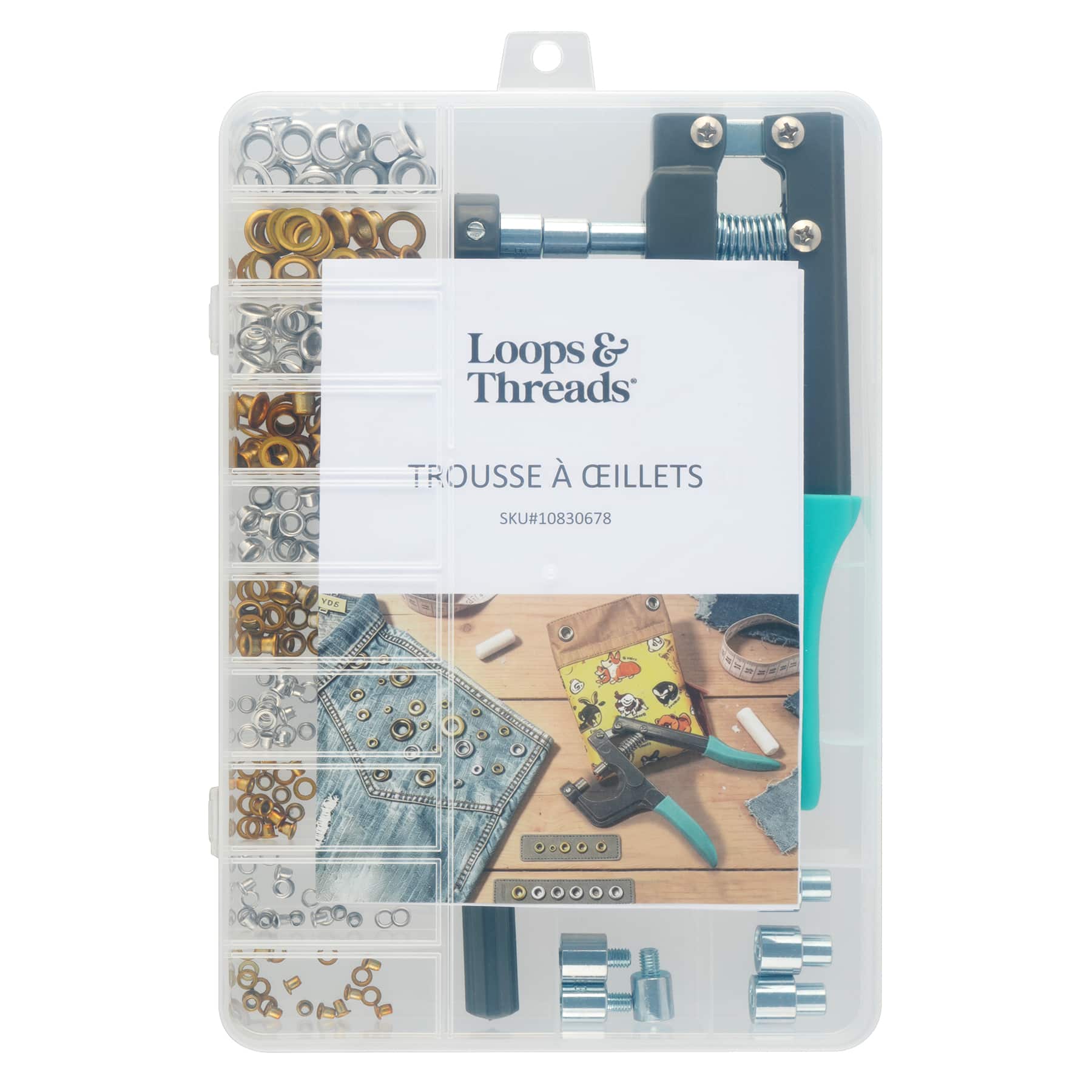Eyelet Fastener Kit by Loops & Threads®