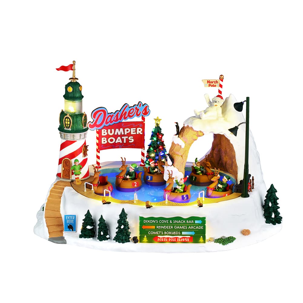 Lemax® Santa's Wonderland™ Dasher's Bumper Boats