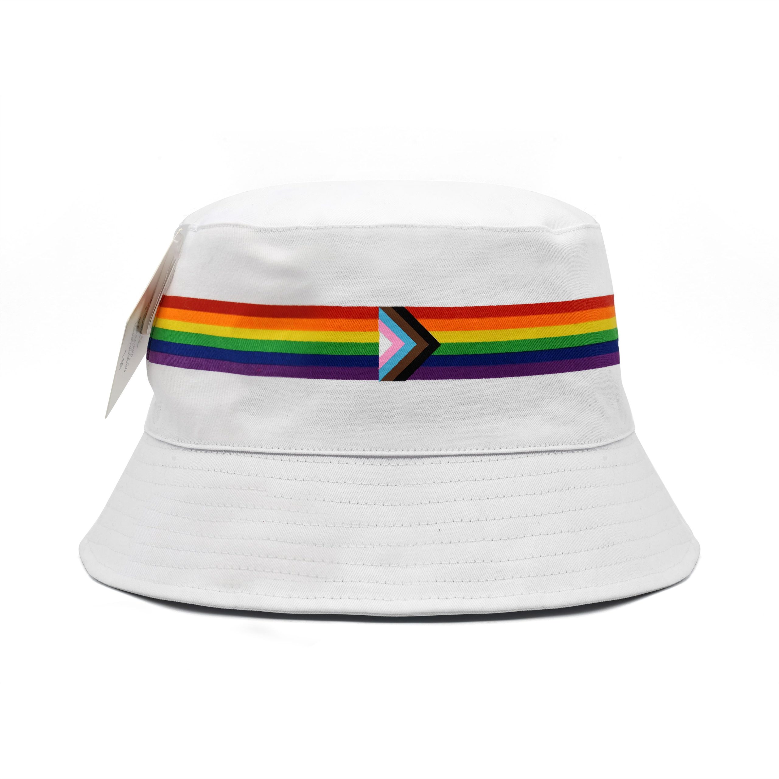 Pride Progress Flag Adult Bucket Hat by Celebrate It™ - Image 3