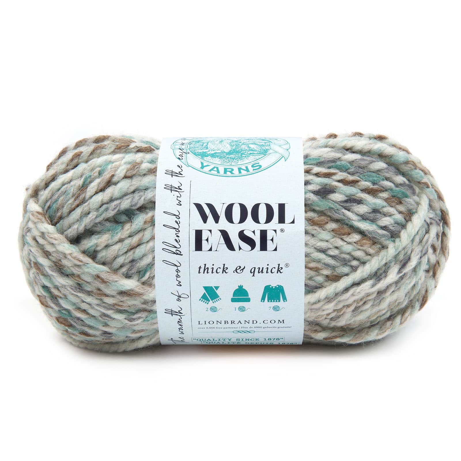 Lion Brand® Wool-Ease® Thick & Quick® Variegated Yarn