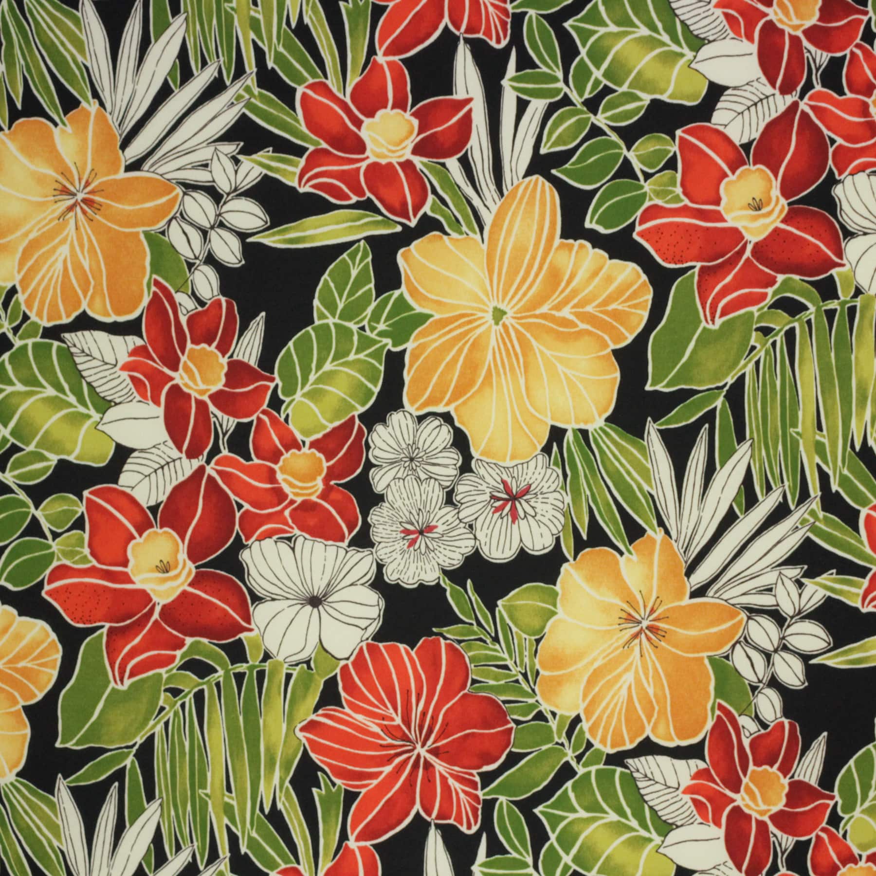 Solarium® Clemens Noir Outdoor Home Décor Fabric